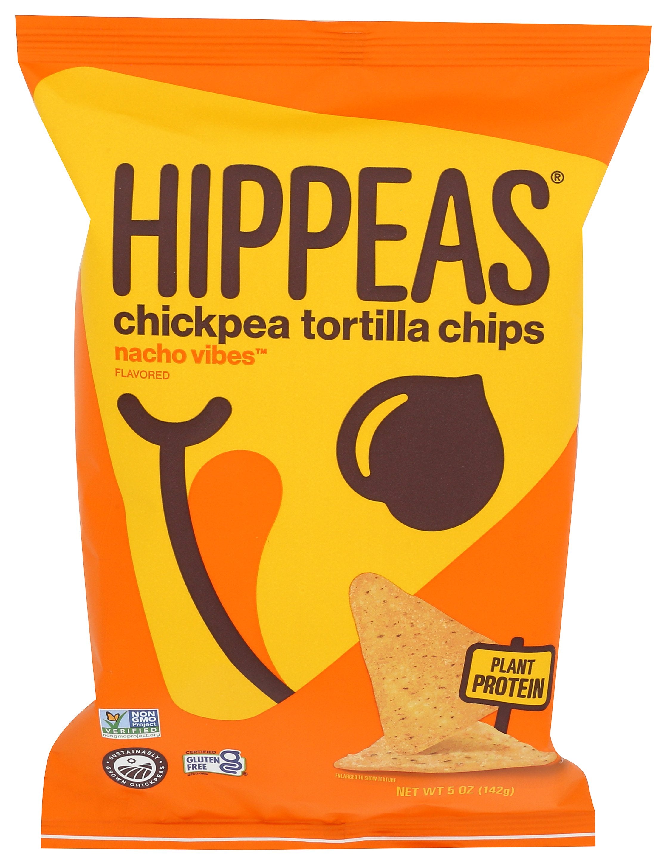 HIPPEAS CHIPS TORTILLA NACHO VBS - Case of 12