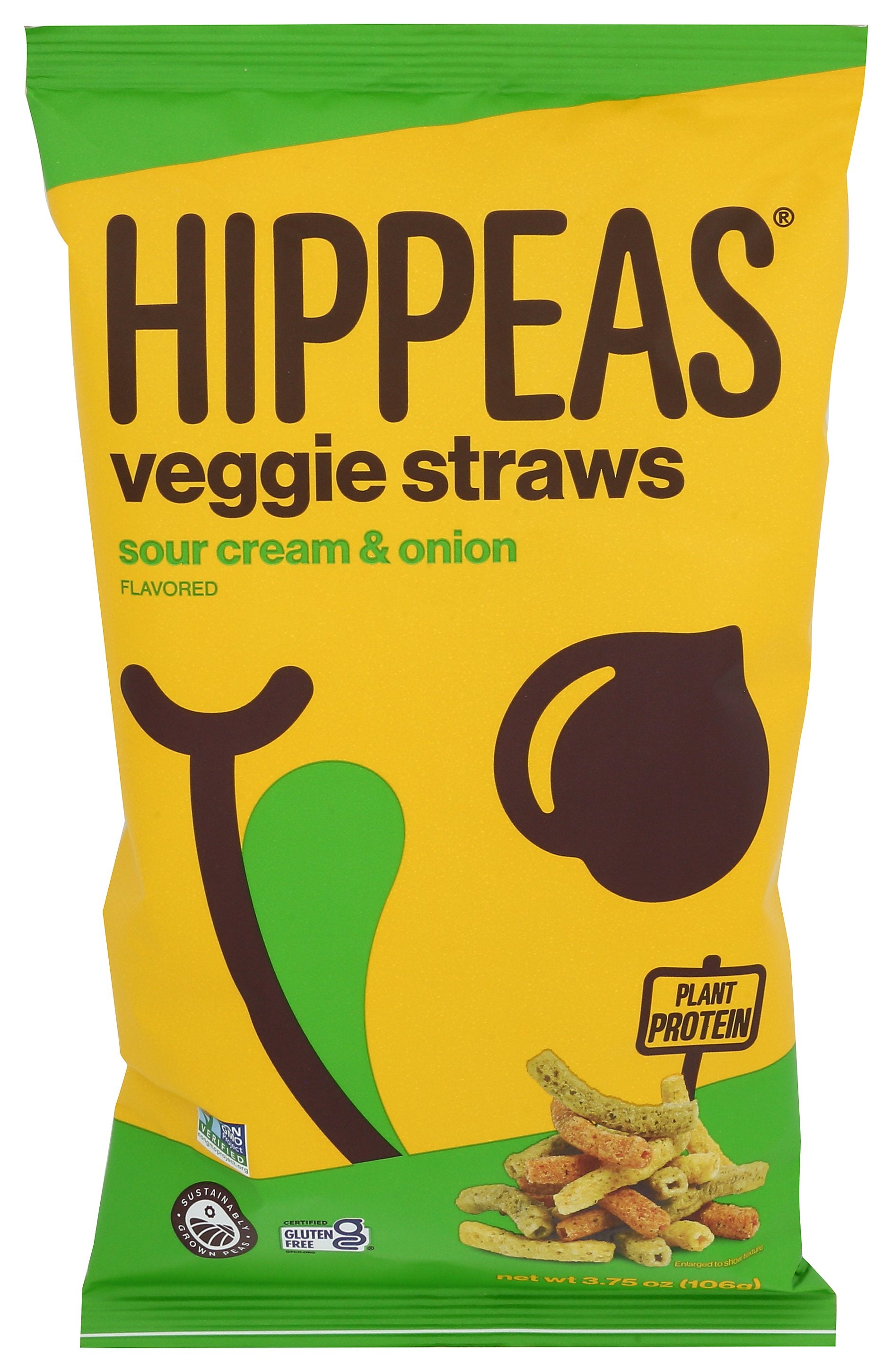 HIPPEAS VEGGIE STRW SR CRM N ONN - Case of 12
