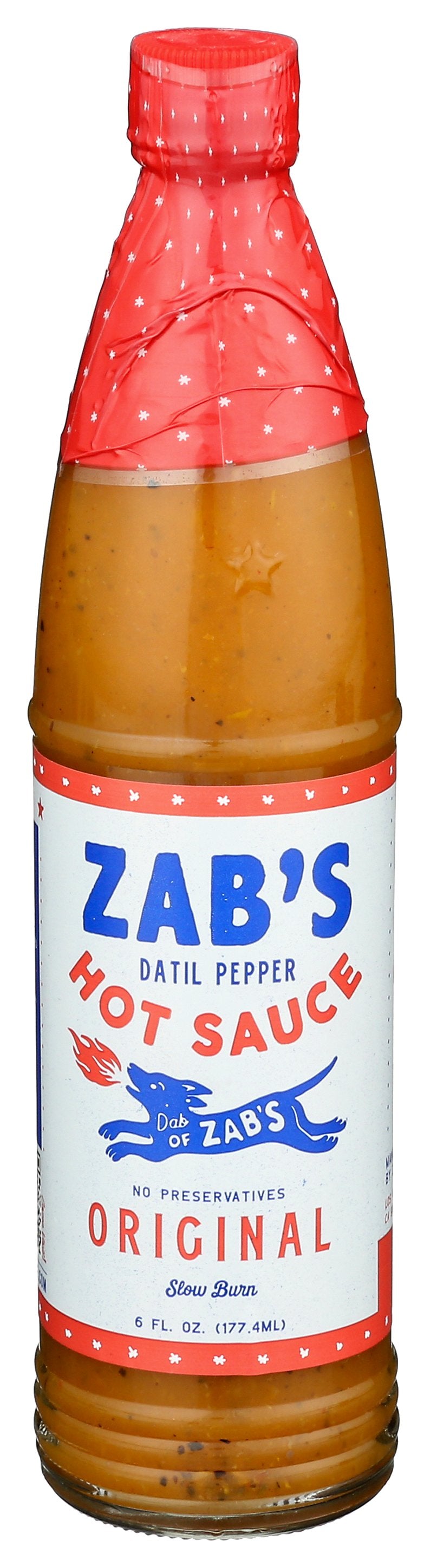 ZABS SAUCE HOT ORIGINAL - Case of 6