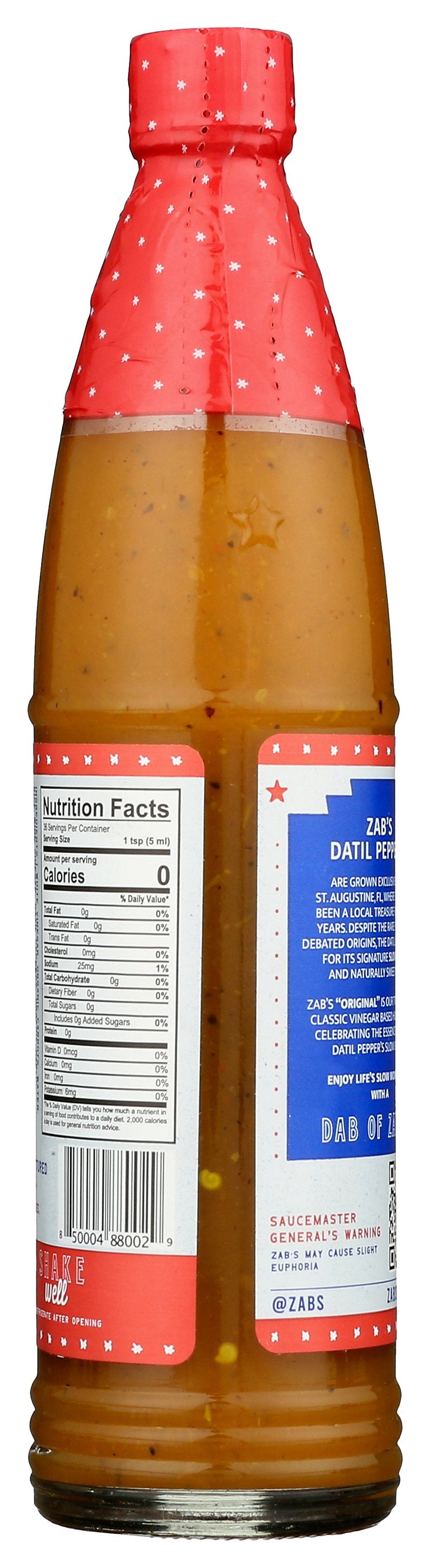 ZABS SAUCE HOT ORIGINAL - Case of 6