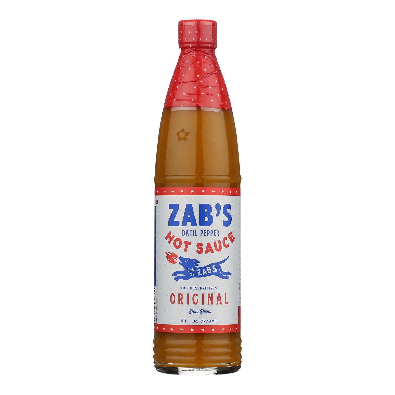 Zab's - Hot Sauce Original - CS of 6-6 FZ