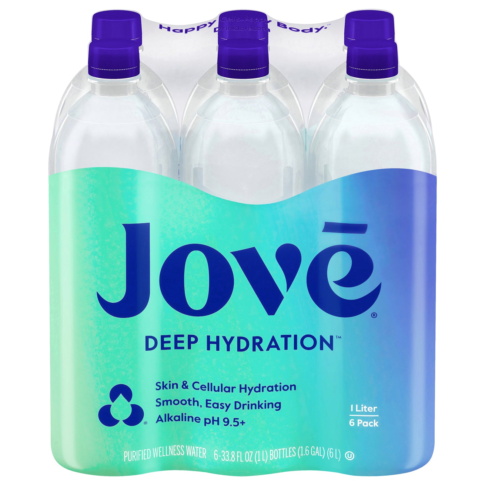 Jove - Water Alk Prfyd Wllnss - CS of 2-6/33.8FZ