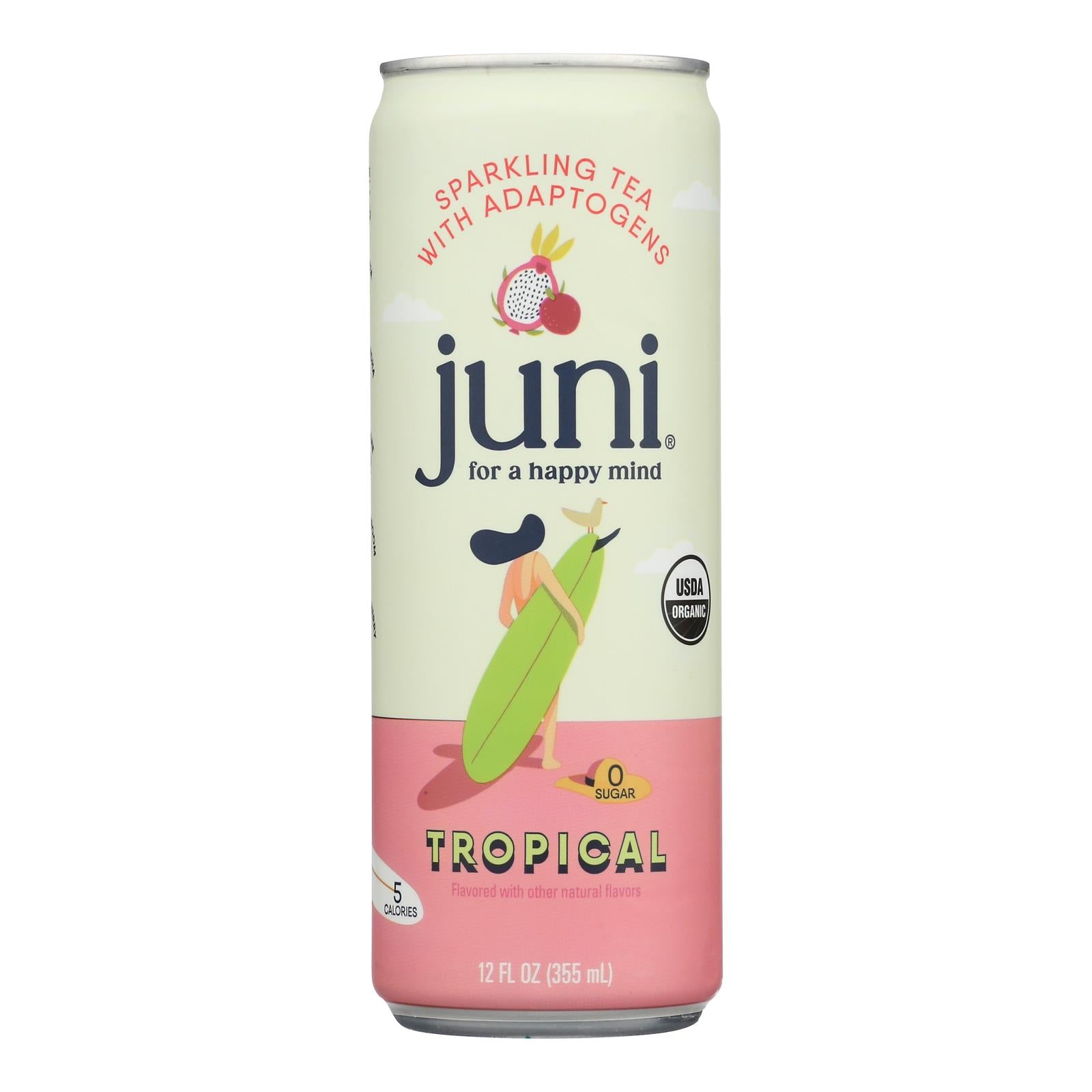 Juni - Sparklng Tea Og2 Tropical - CS of 12-12 FZ
