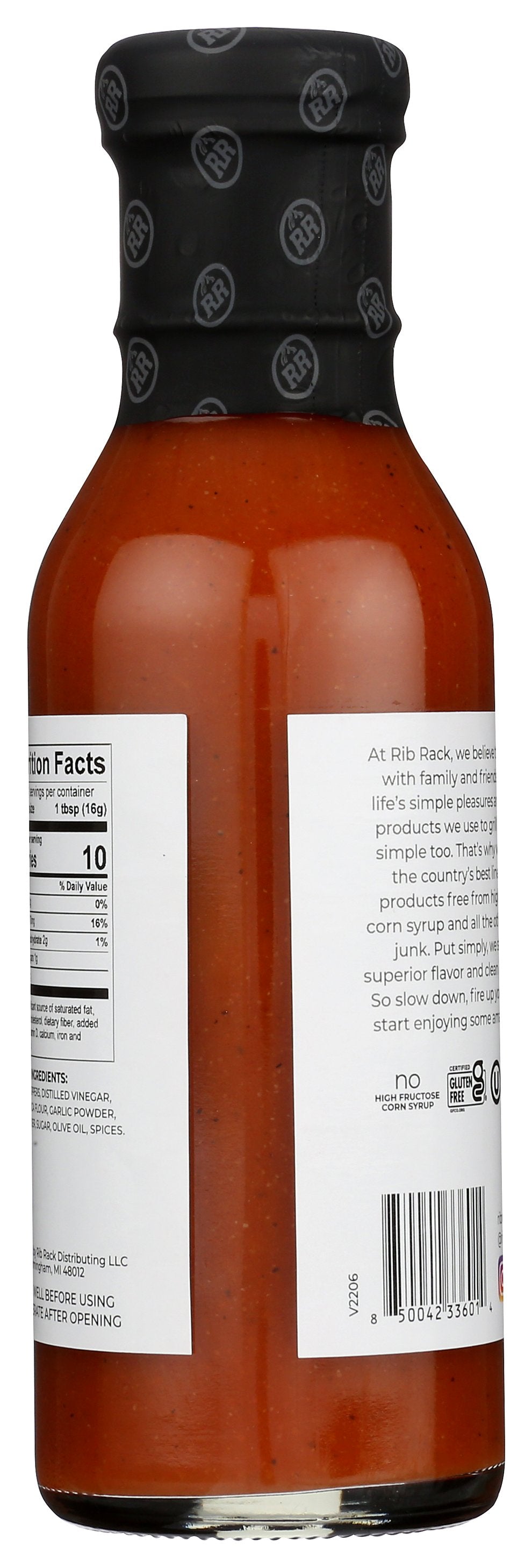 RIB RACK SAUCE RIB BUFFALO WING - Case of 6