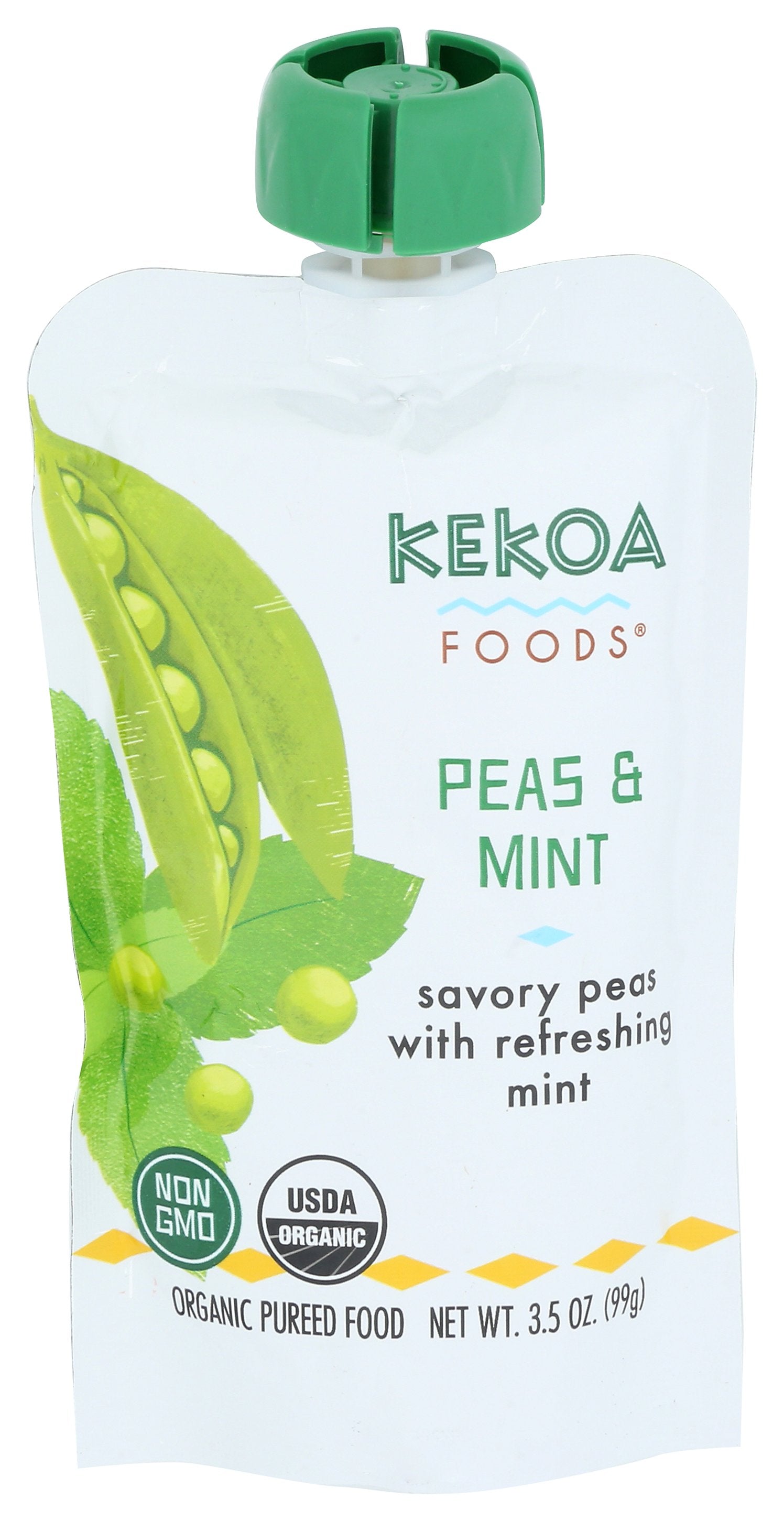 KEKOA FOOD BABY PEAS AND MINT - Case of 6