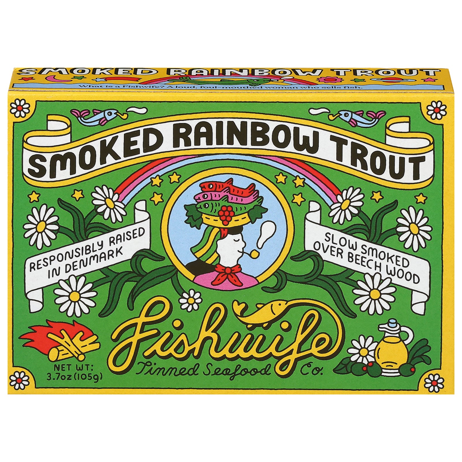 Fishwife - Trout Smoked Rainbow - CS of 10-3.7 OZ