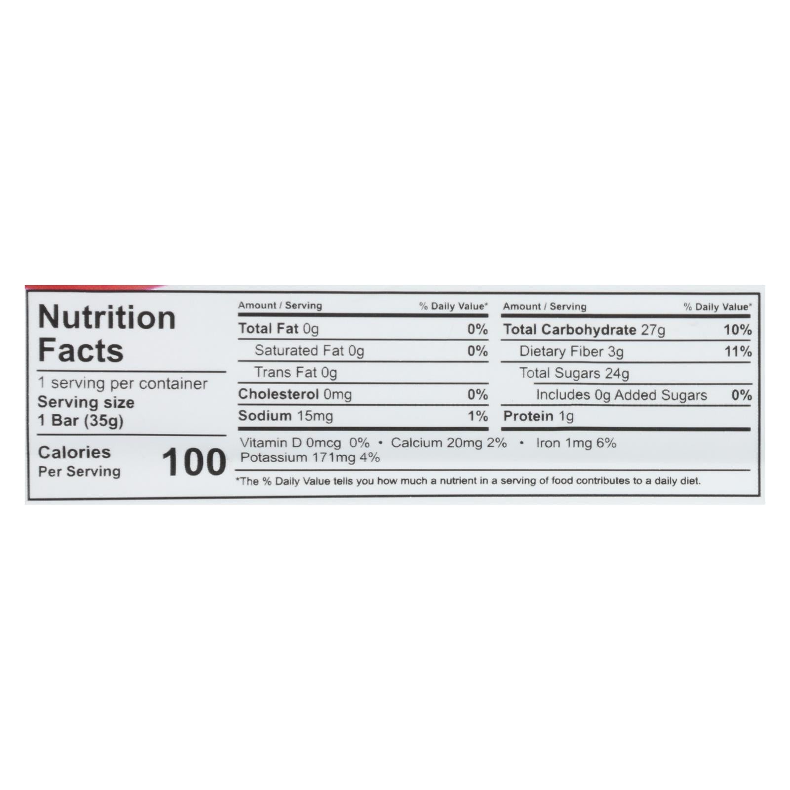 That's It Fruit Bar - Apple and Pear - Case of 12 - 1.2 oz