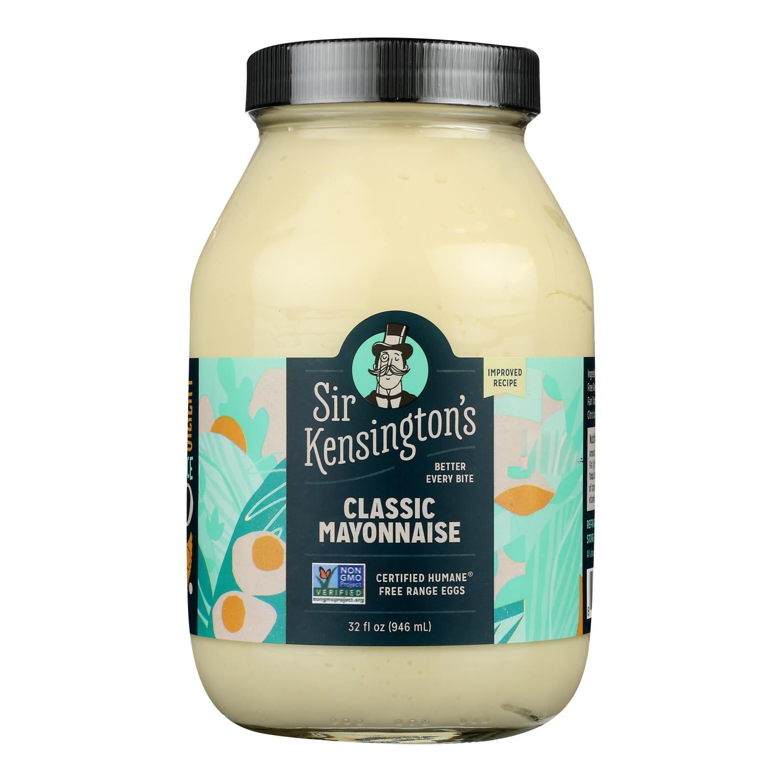 Sir Kensington's Classic Mayonnaise - Case Of 6 - 32 Fl Oz.