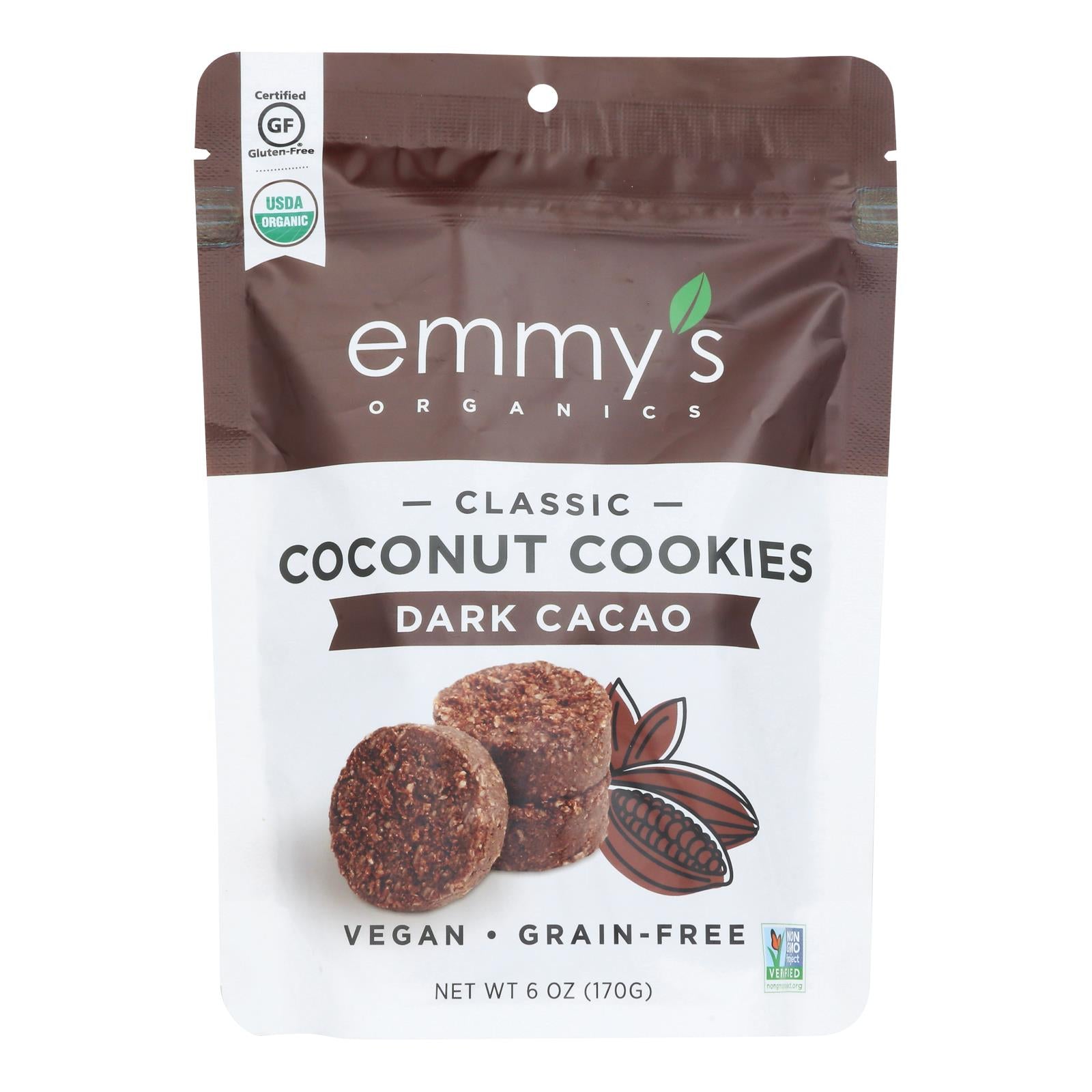 Emmy's Organics Organic Coconut - Case Of 8 - 6 Oz.