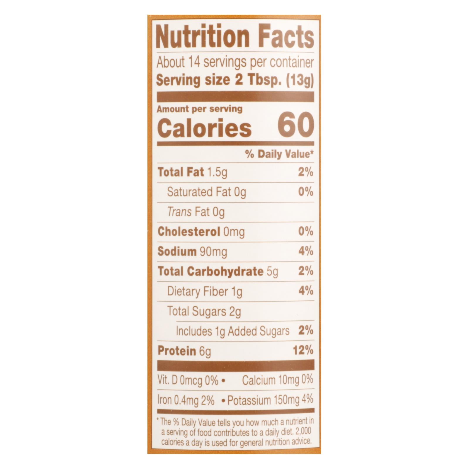 Pb2 Powdered Peanut Butter - Case Of 6 - 6.5 Oz