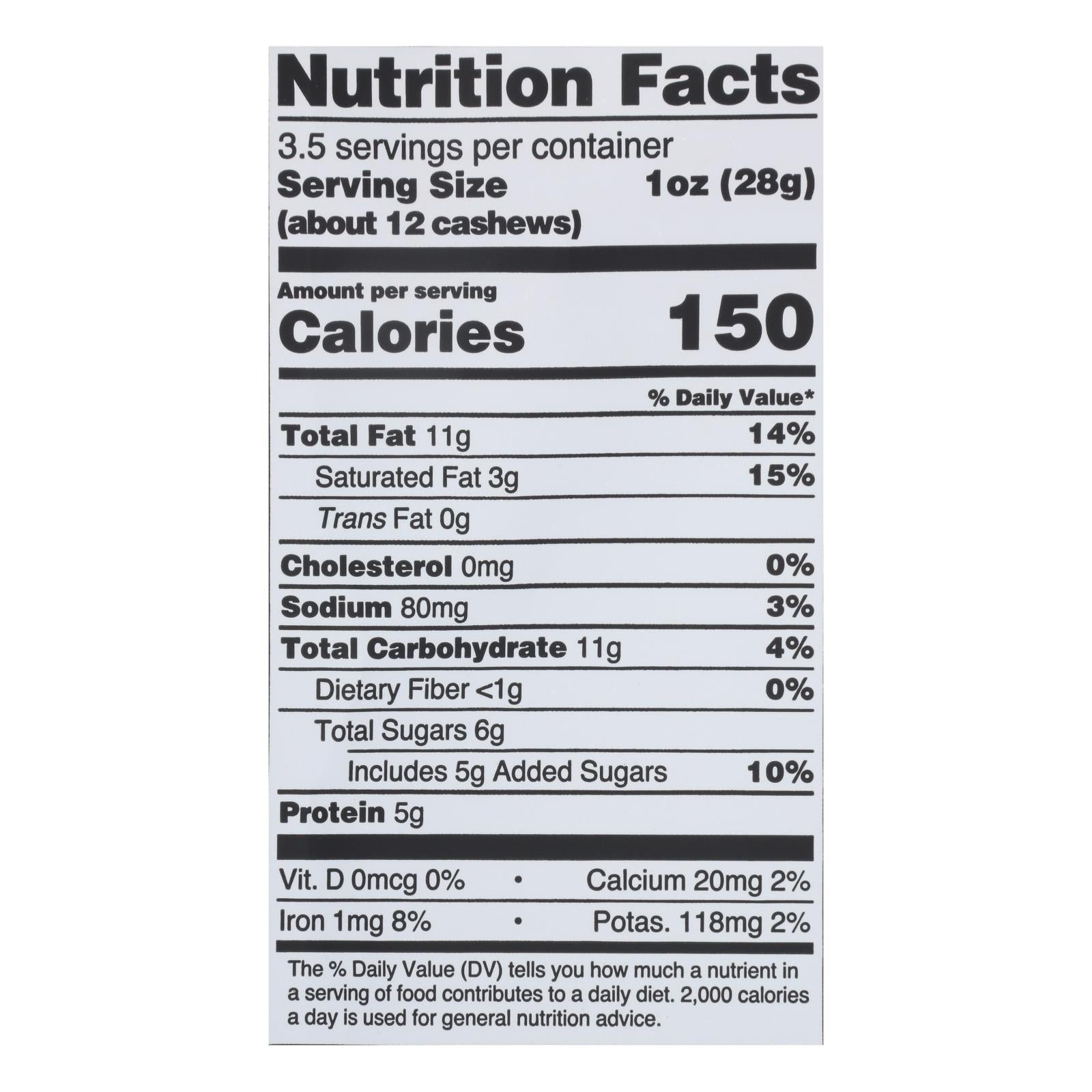 Skinnydipped - Dip Cashew Salted Caraml - Case of 10-3.5 OZ