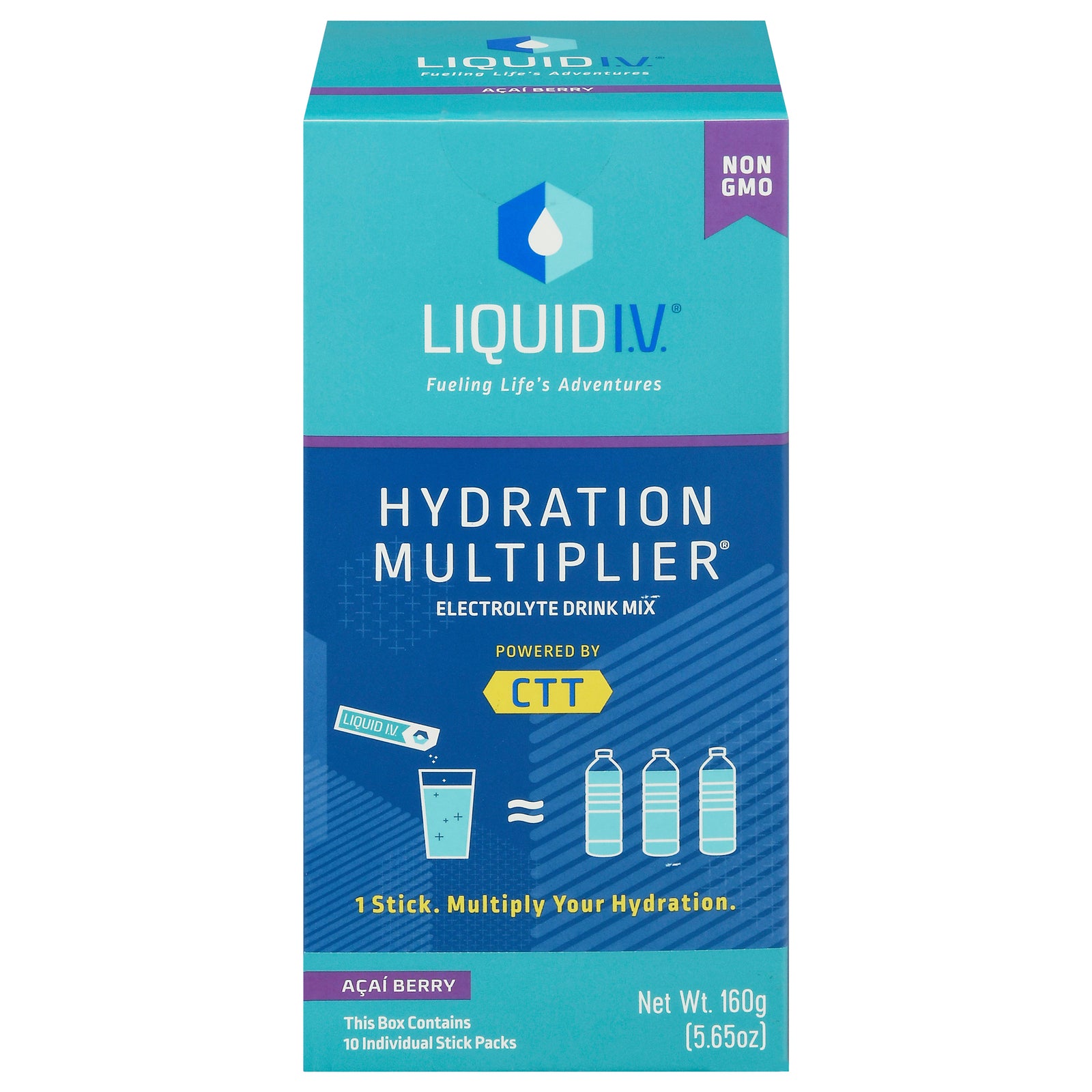 Liquid I.v. - Drink Mx Acai Berry 10 Ct - 1 Each-5.65 OZ