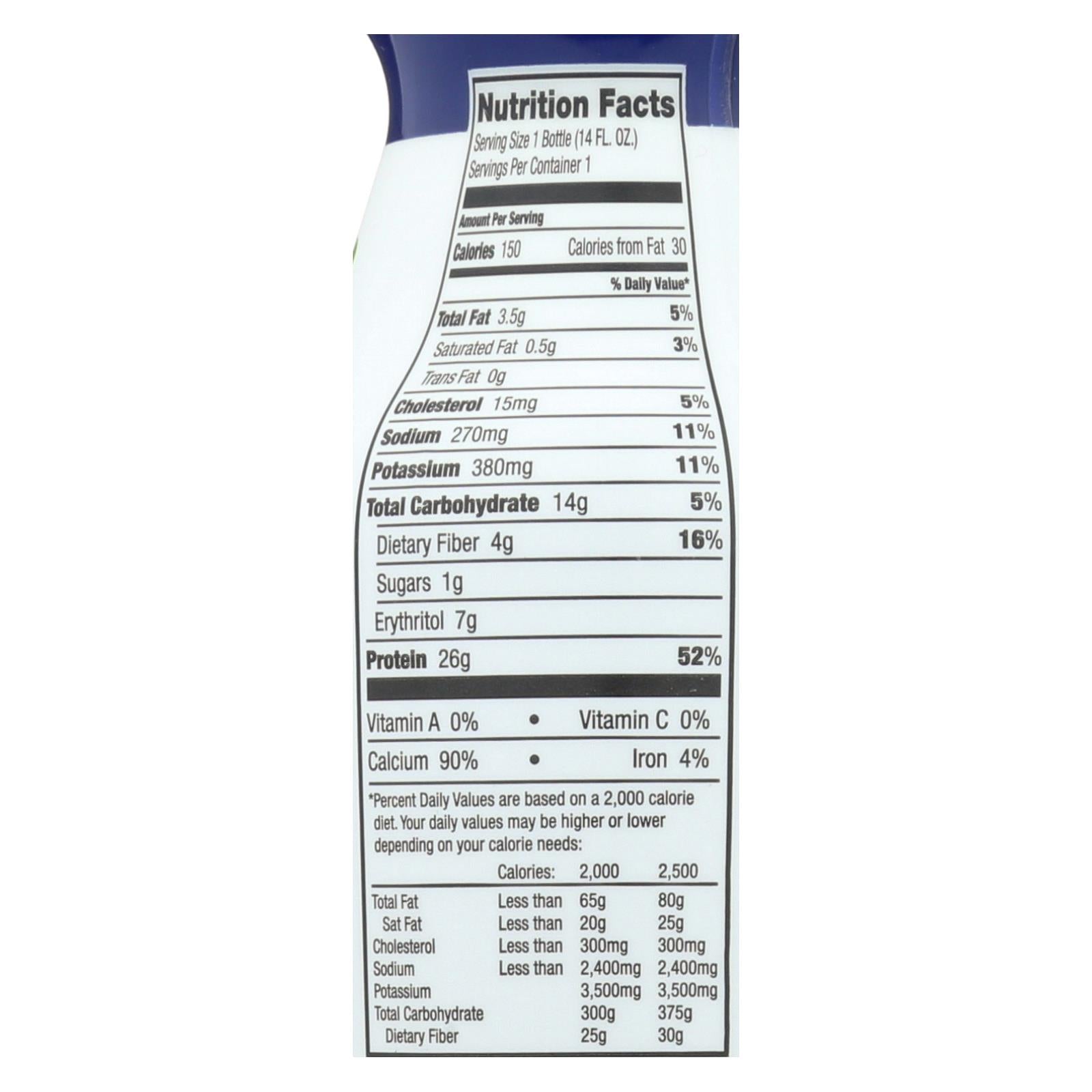 Orgain Creamy Chocolate Nutritional Protein Shake - Case of 12 - 14 FZ