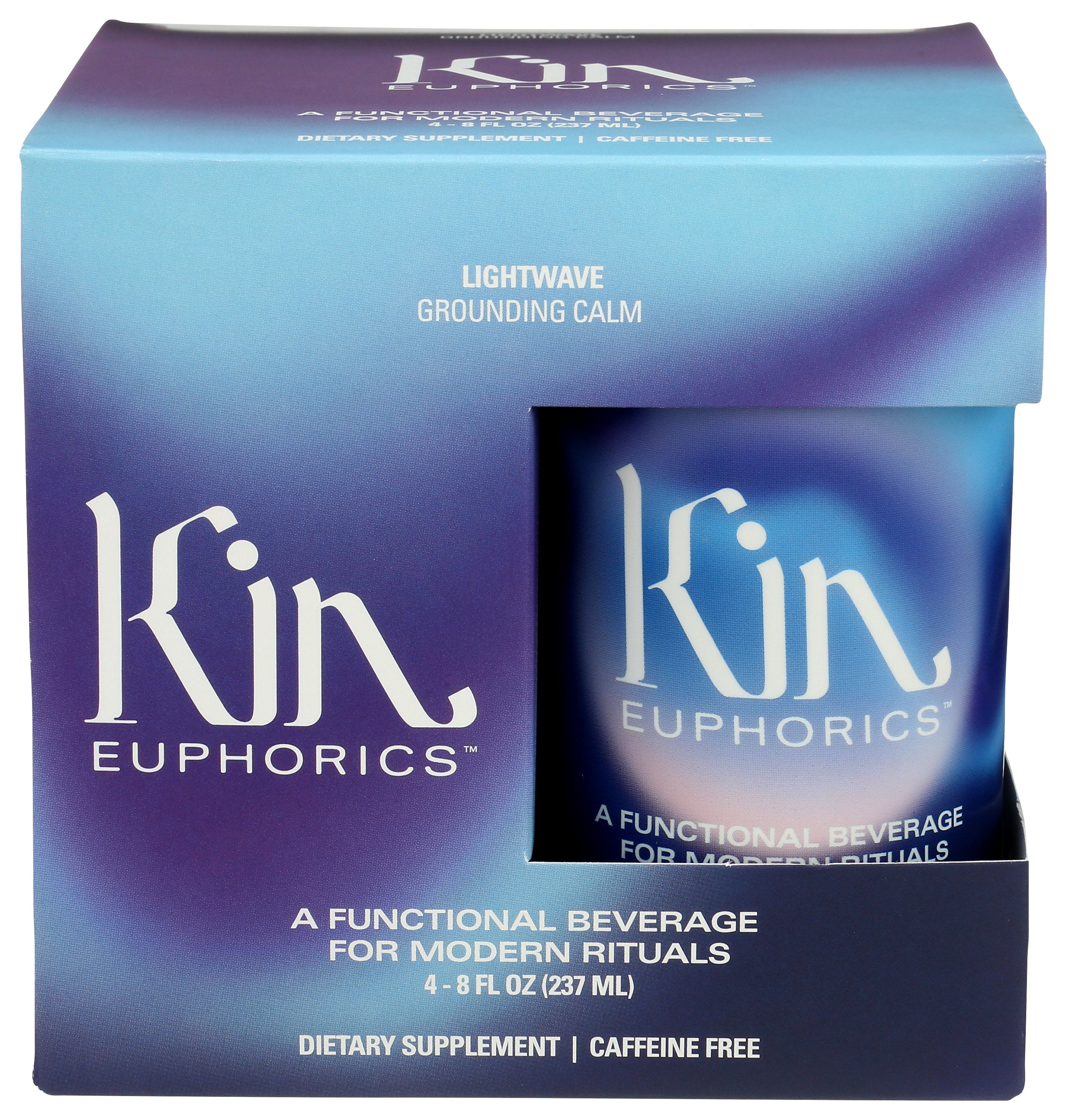 KIN EUPHORICS RTD LTWAVE CALM MOOD 4PK - Case of 6