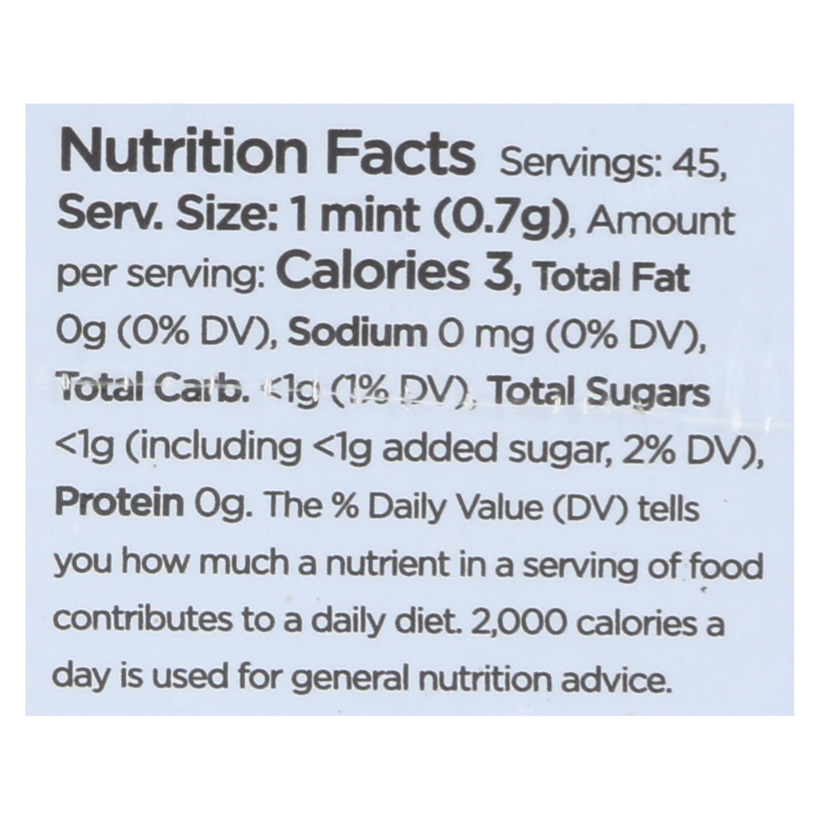 Simply Gum Ginger Mints - Case Of 6 - 30 Ct