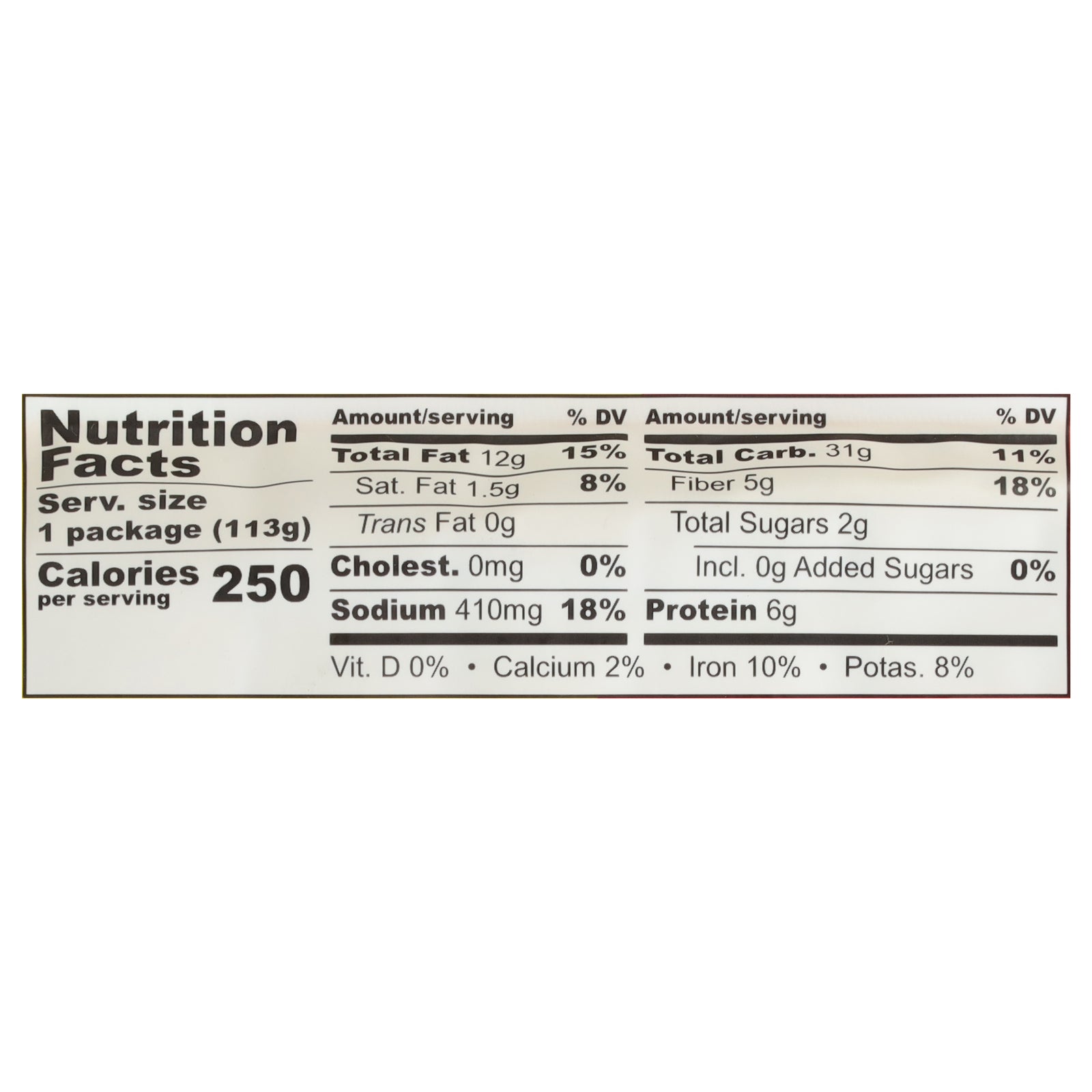 Fillo's - Tamales Bean Salsa Roja - CS of 7-4 OZ