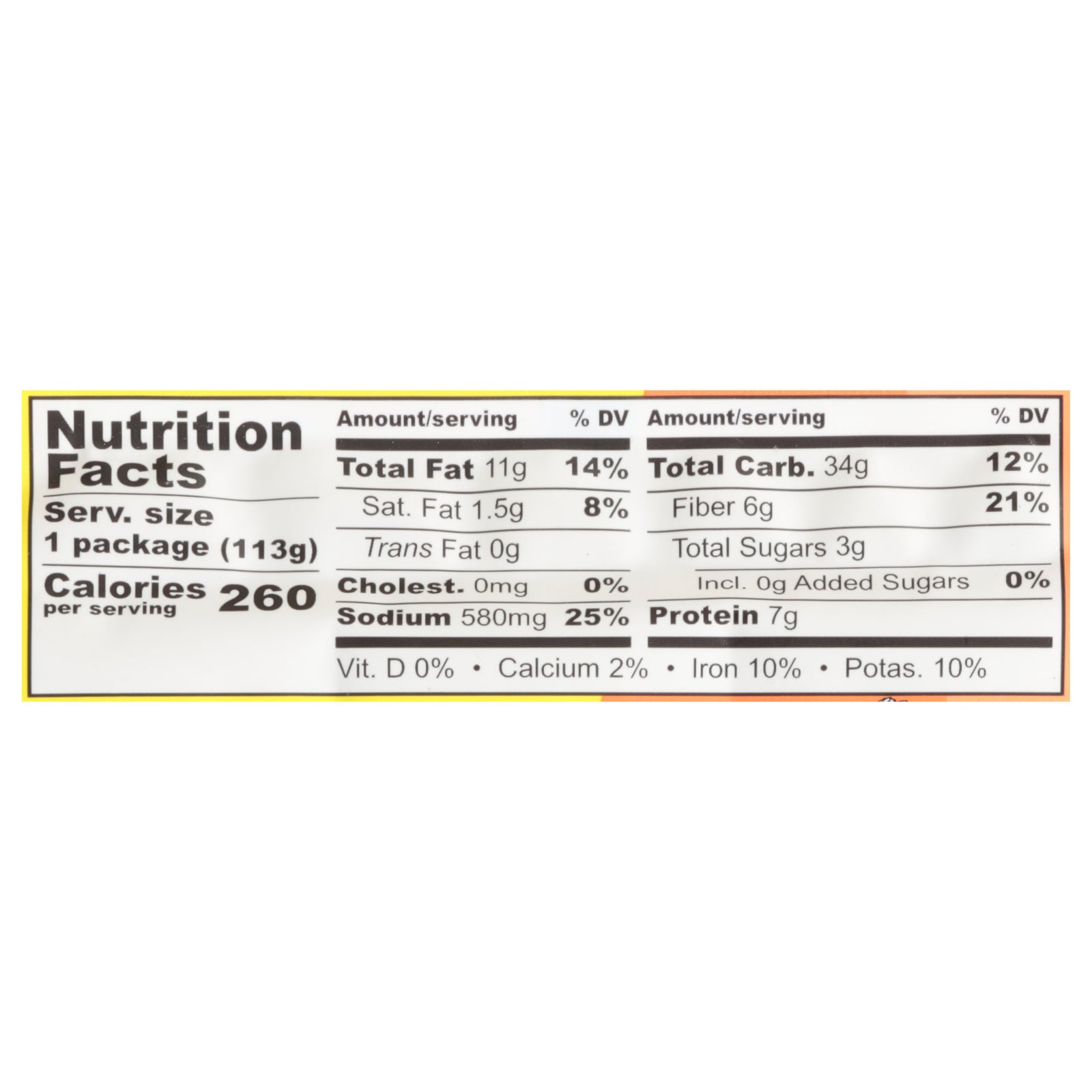 Fillo's - Tamales Bean Habanero - CS of 7-4 OZ