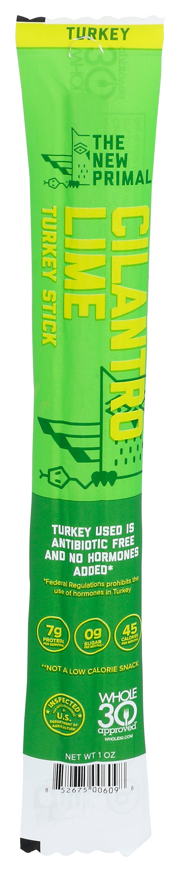 THE NEW PRIMAL TURKEY STICK CLANTRO LIME - Case of 20