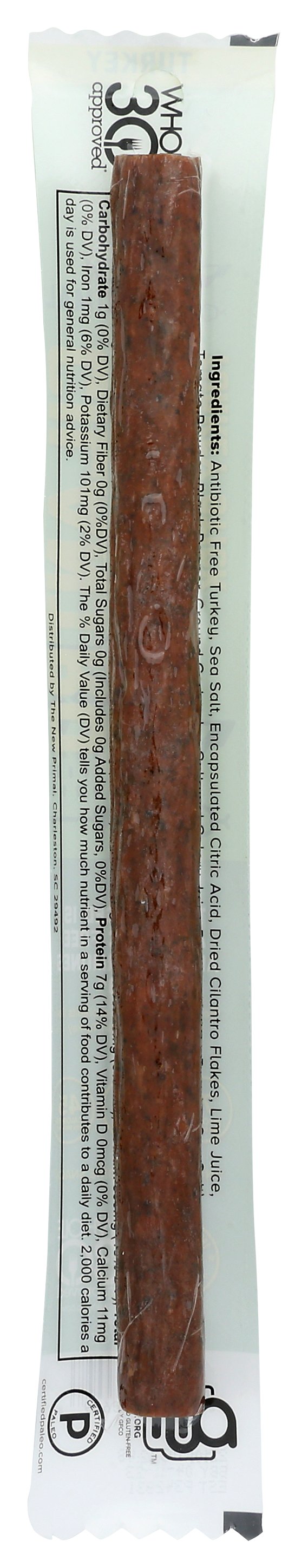 THE NEW PRIMAL TURKEY STICK CLANTRO LIME - Case of 20