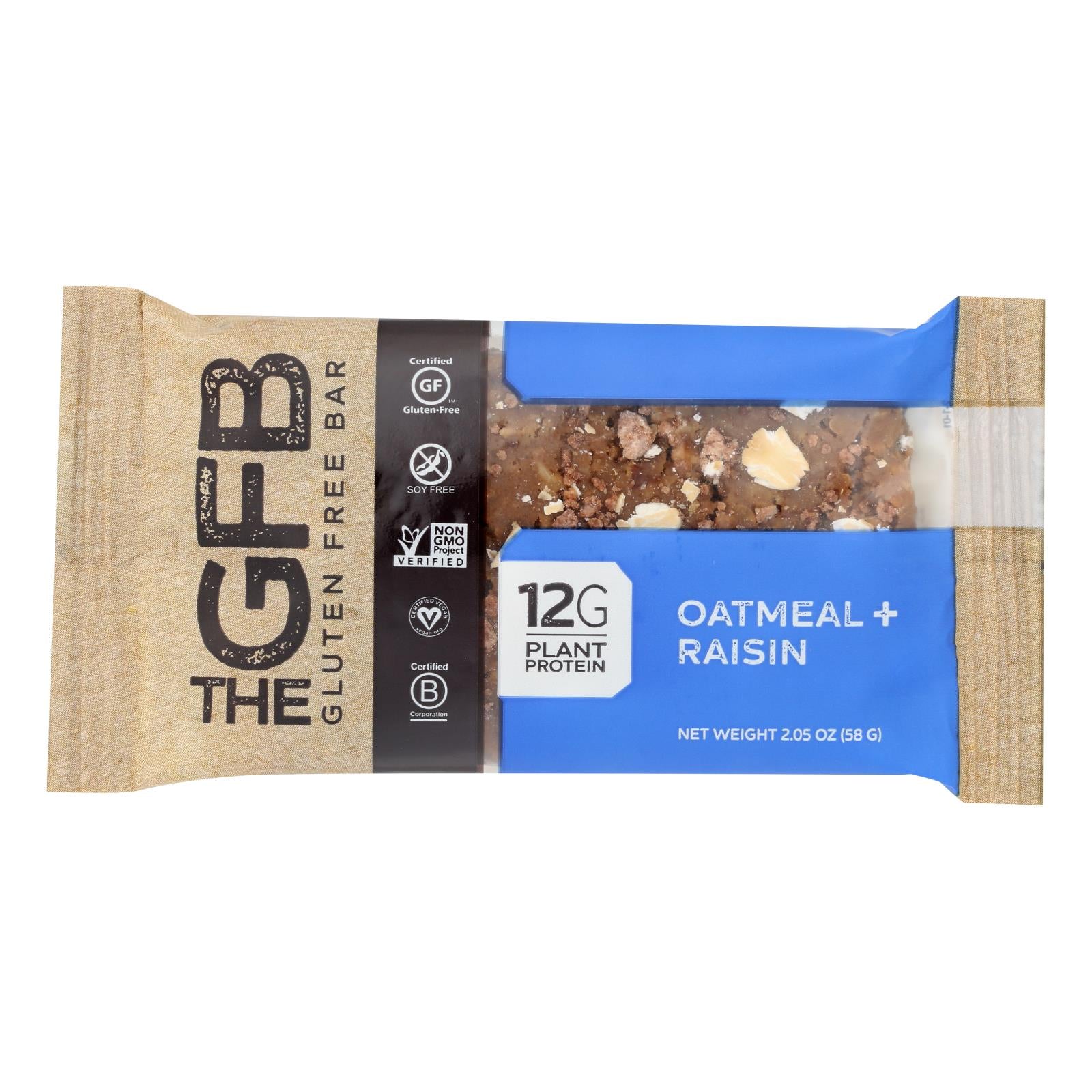 Gfb Nutrition Bars - Case Of 12 - 2.05 Oz