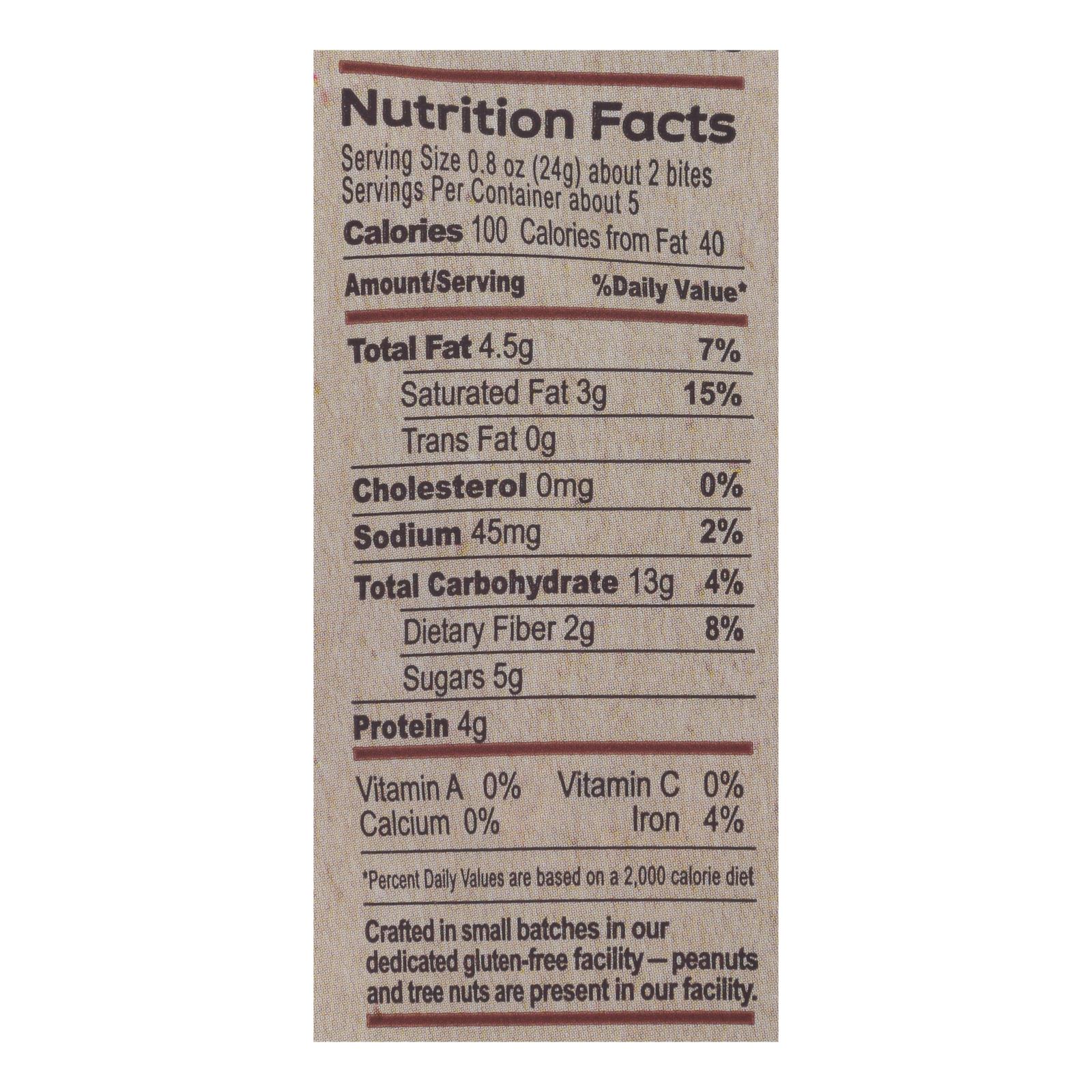 The Gluten Freeb Bites - Dark Chocolate Coconut - Case Of 6 - 4 Oz