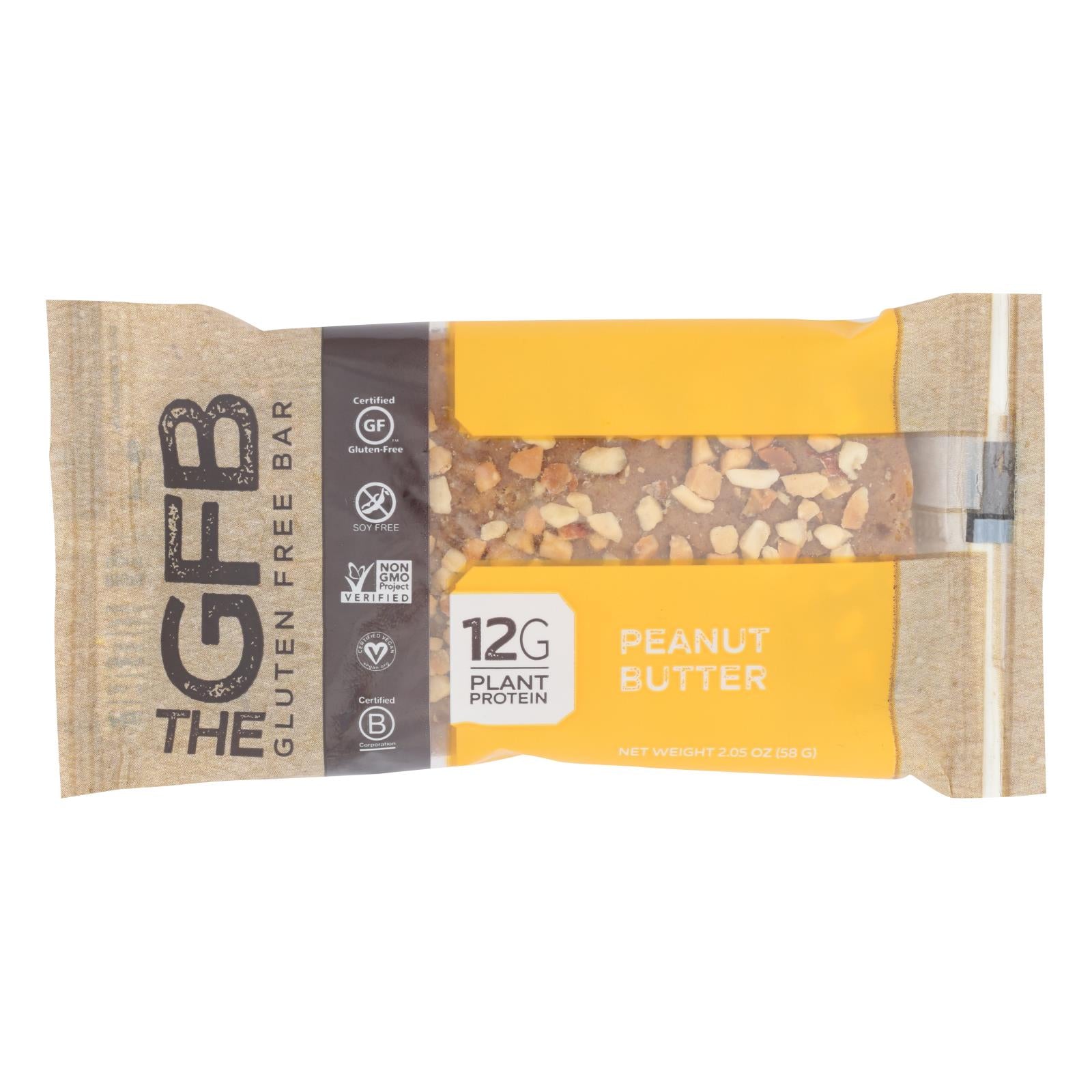 Gfb Nutrition Bars - Case Of 12 - 2.05 Oz