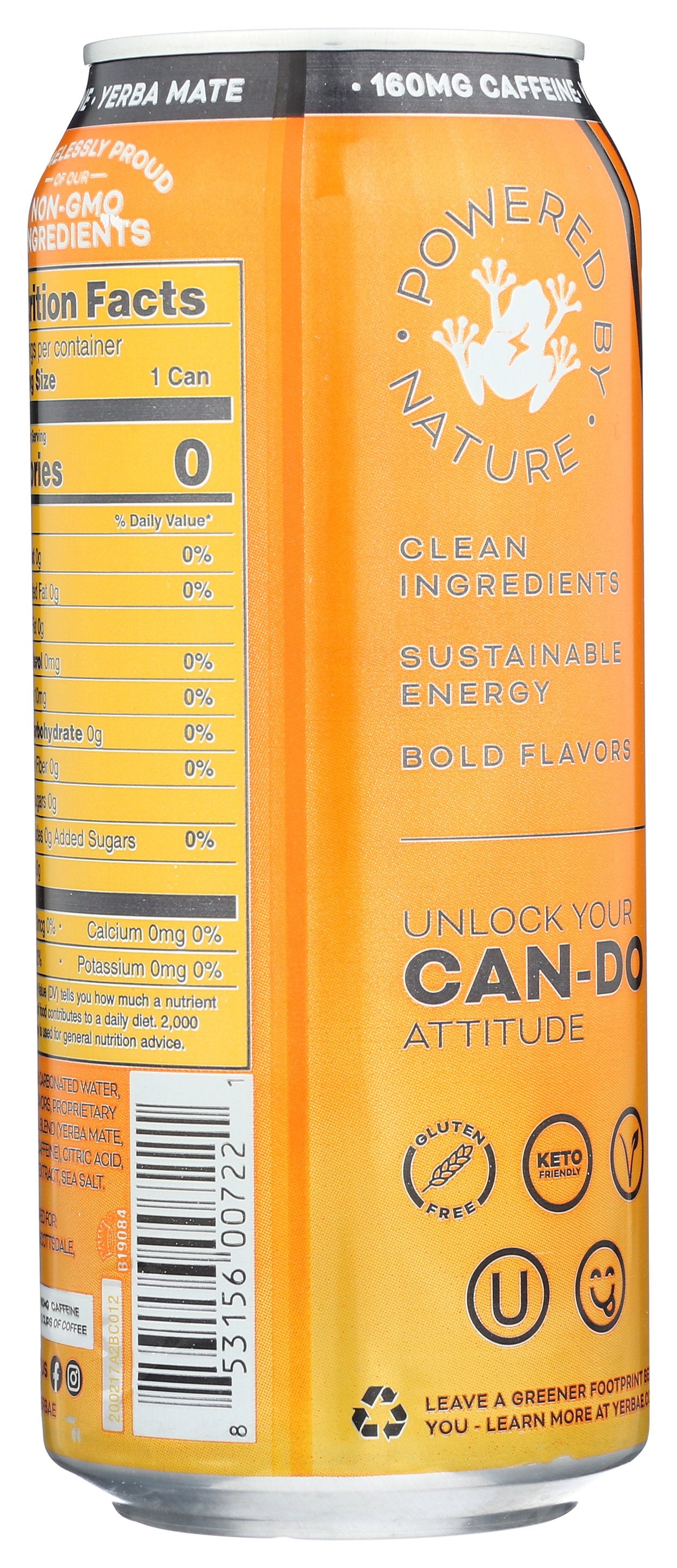 YERBAE WATER SPRKL MANGO PSSNFRT - Case of 12