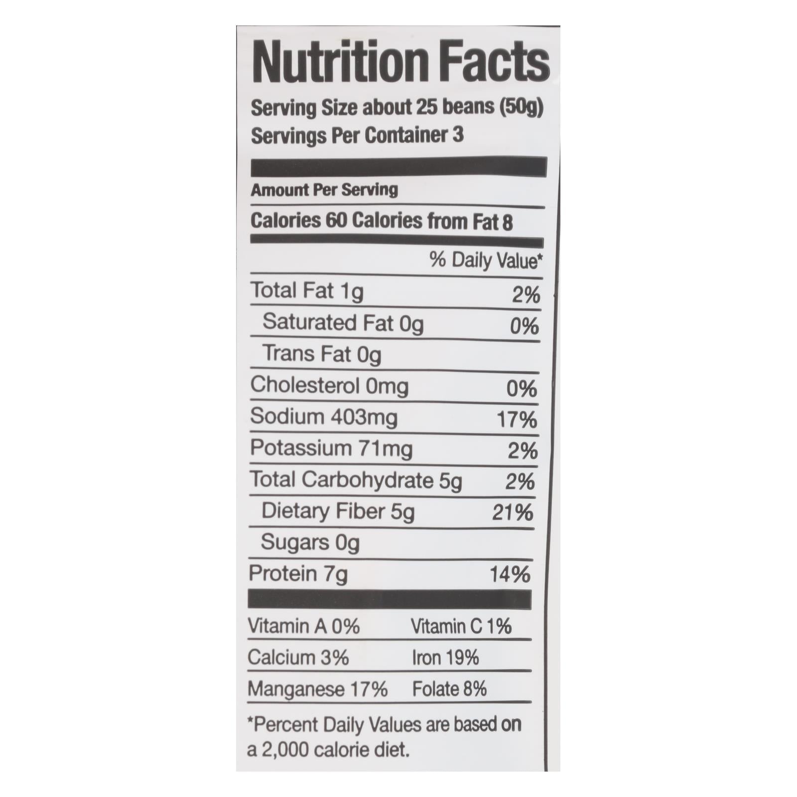 Brami Lupini Snack - Chili Lime - Case Of 8 - 5.3 Oz.