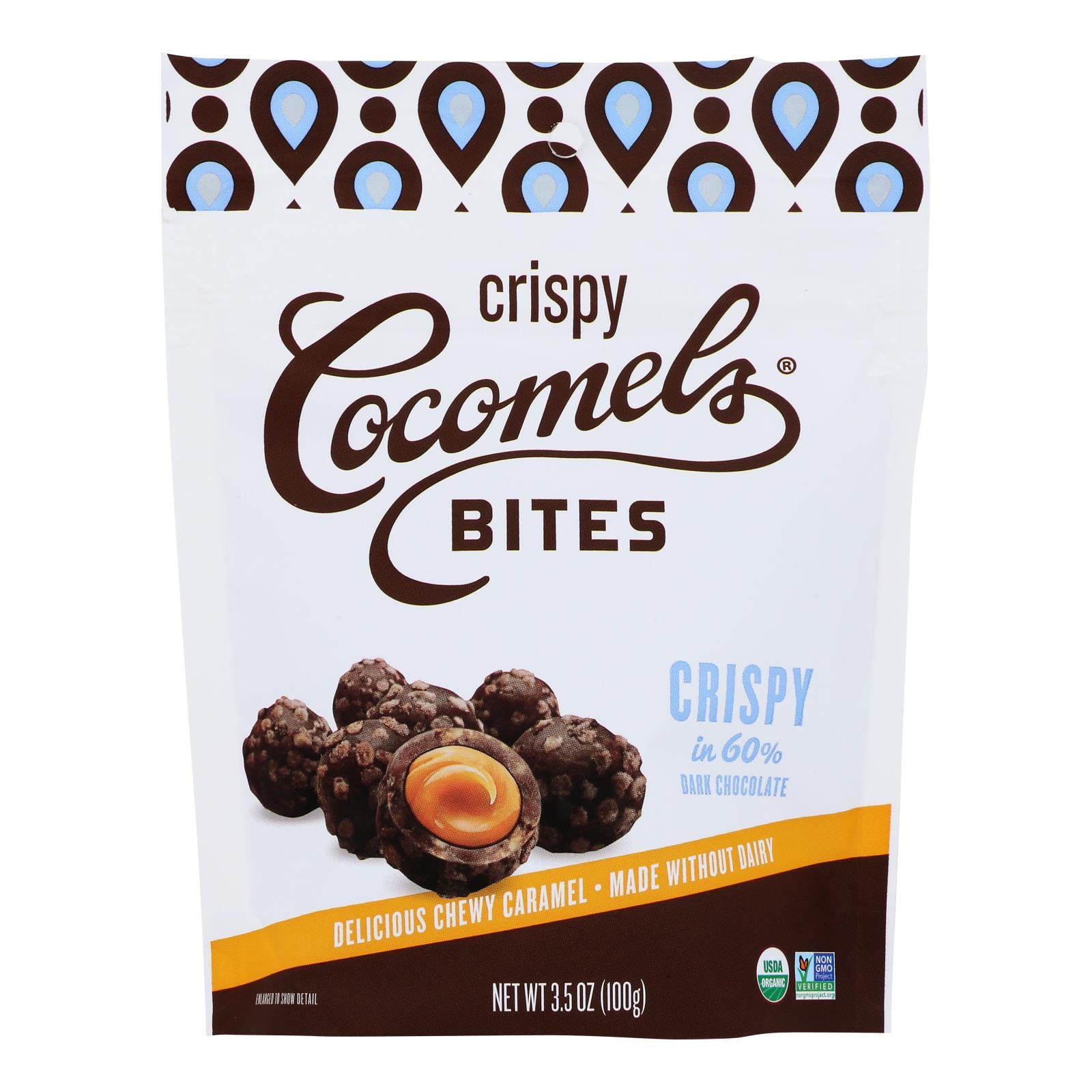 Cocomels - Caramel Chocolate Cvrd Original - Case of 6-3.5 OZ