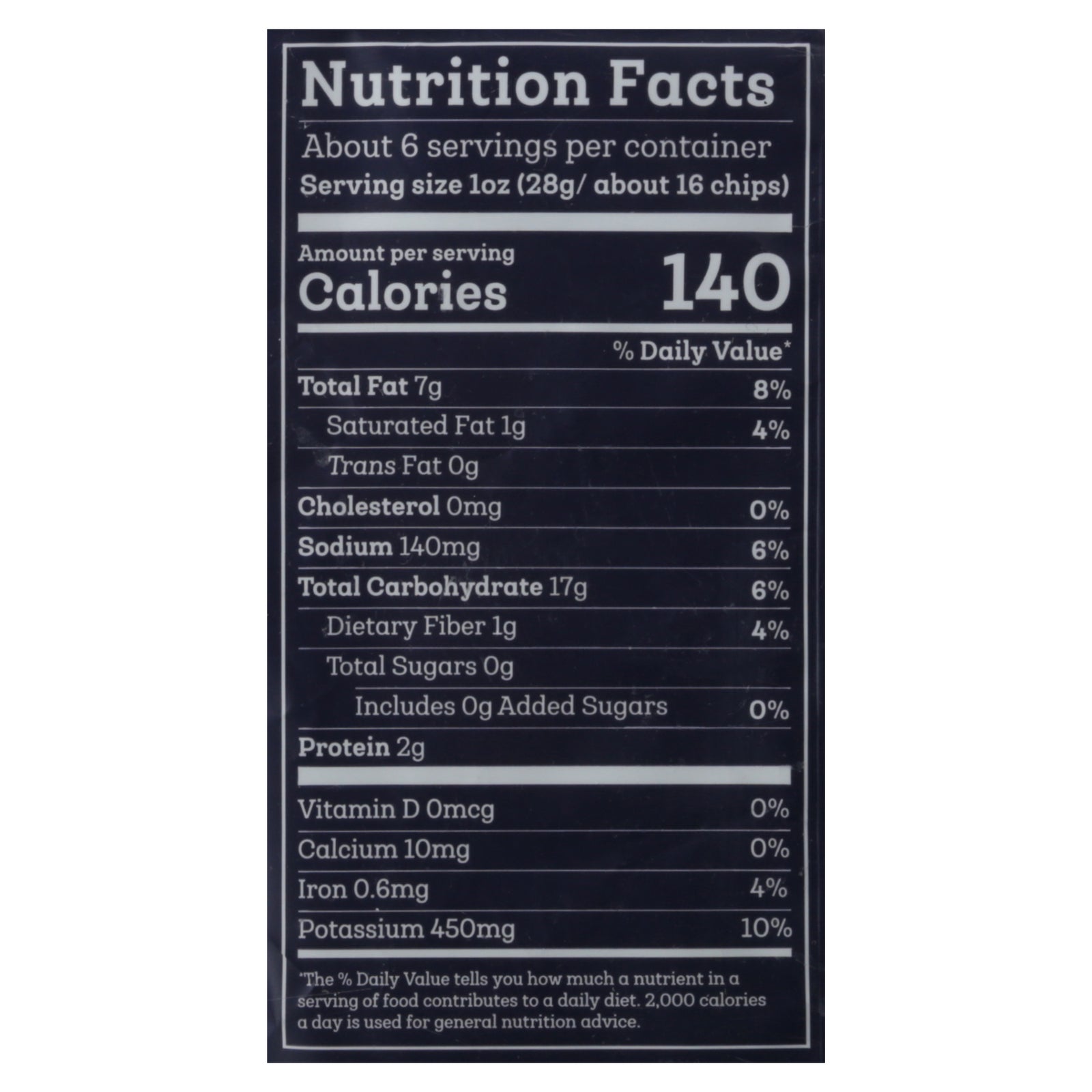 Siete - Kettle Chip Sea Salt - Case Of 6-5.5 Oz