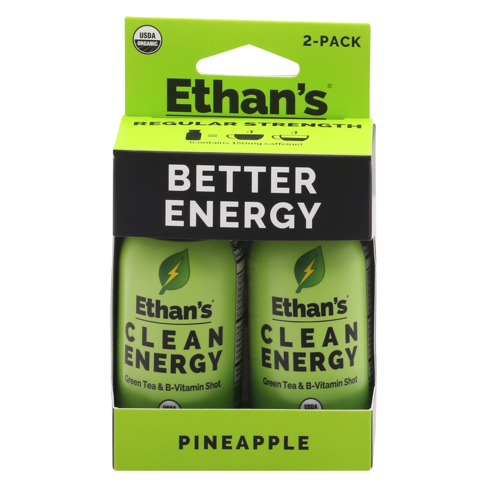 Ethan's - Enrgy Shot Og2 Pnapl Aloe - EA of 1-2/2 FZ