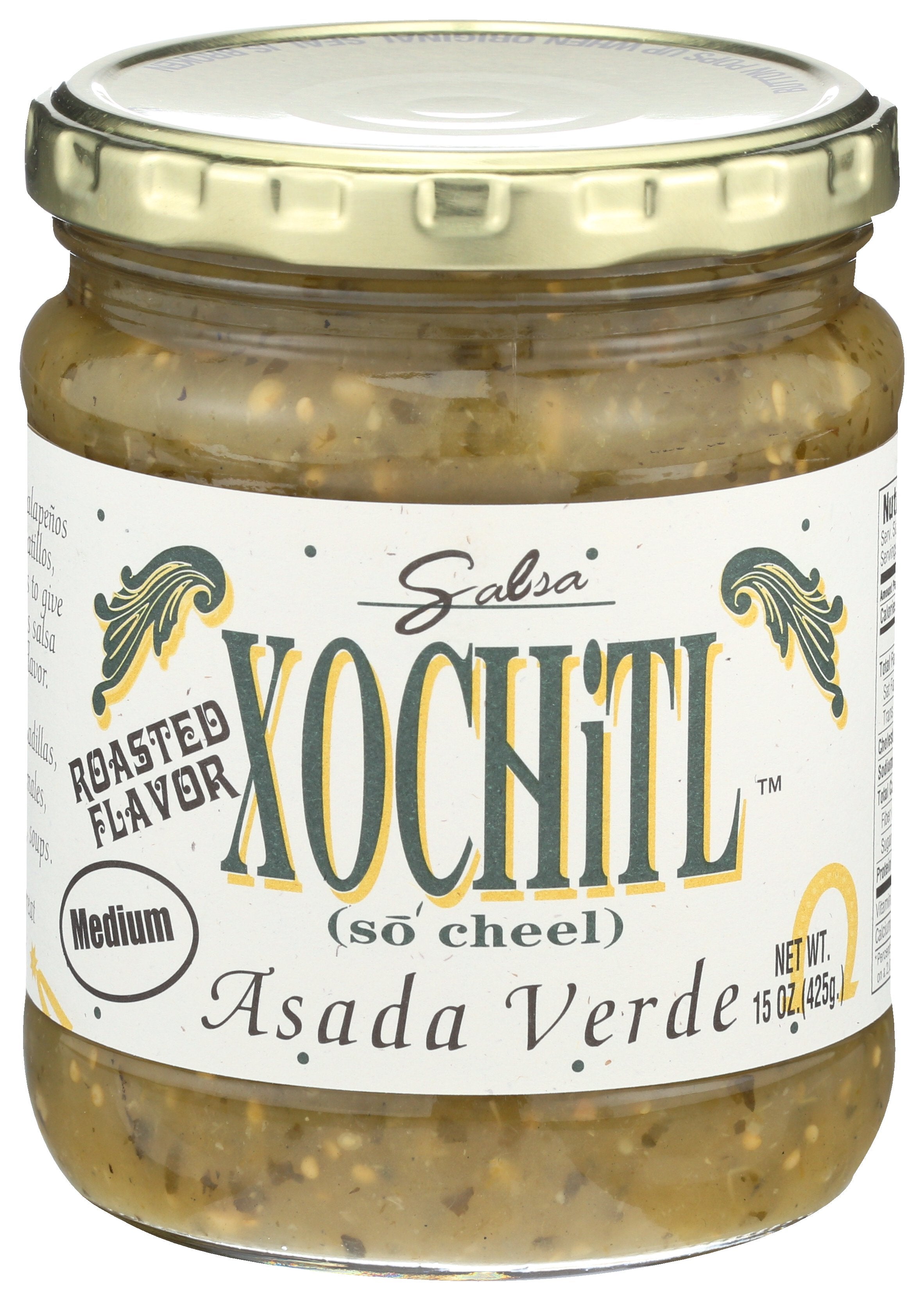 XOCHITL SALSA ASADA VERDE MED - Case of 6