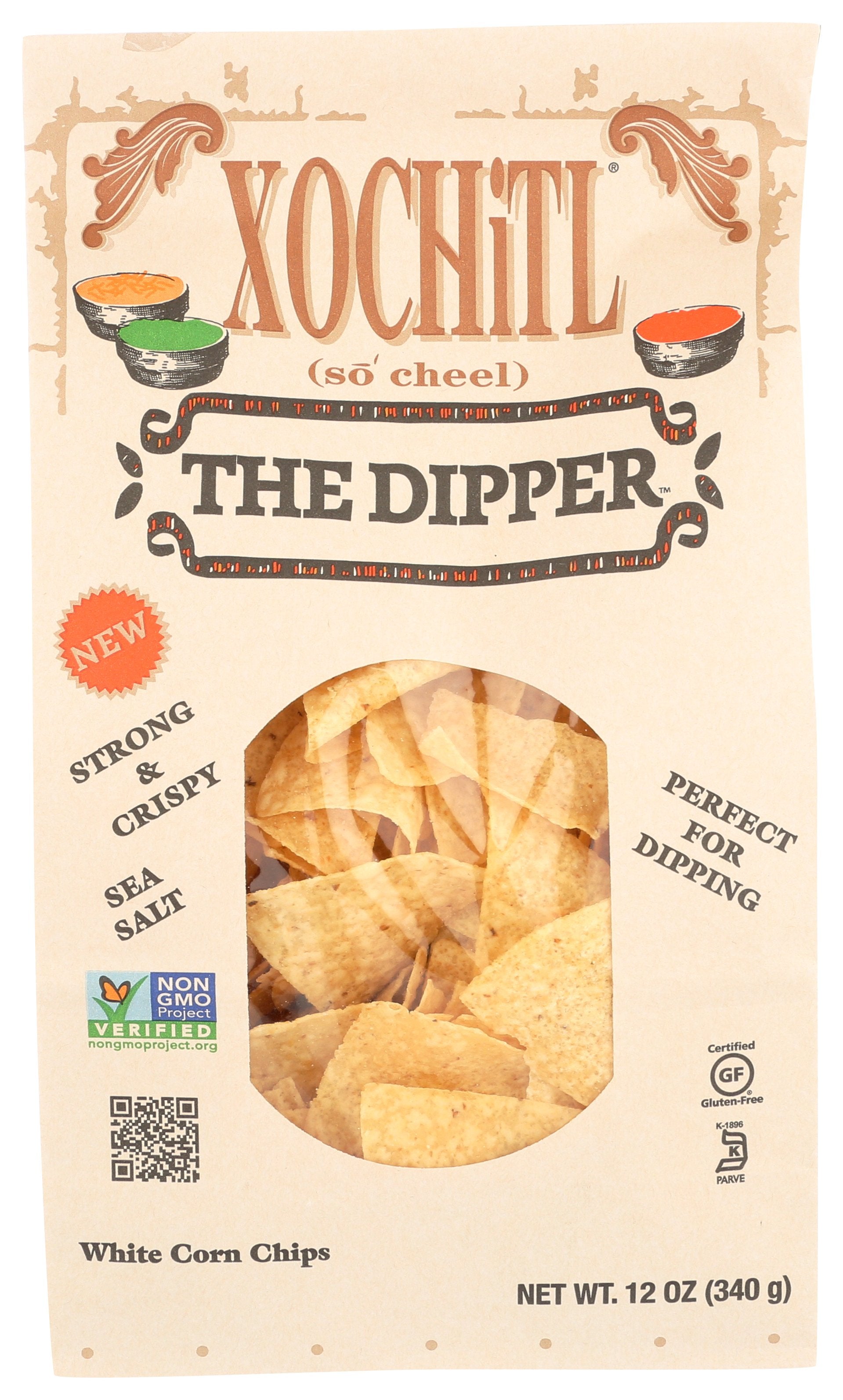 XOCHITL CHIPS DIPPING SALTED - Case of 10