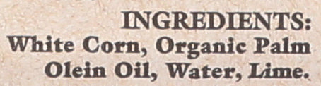 XOCHITL CHIP CORN NO SALT - Case of 10