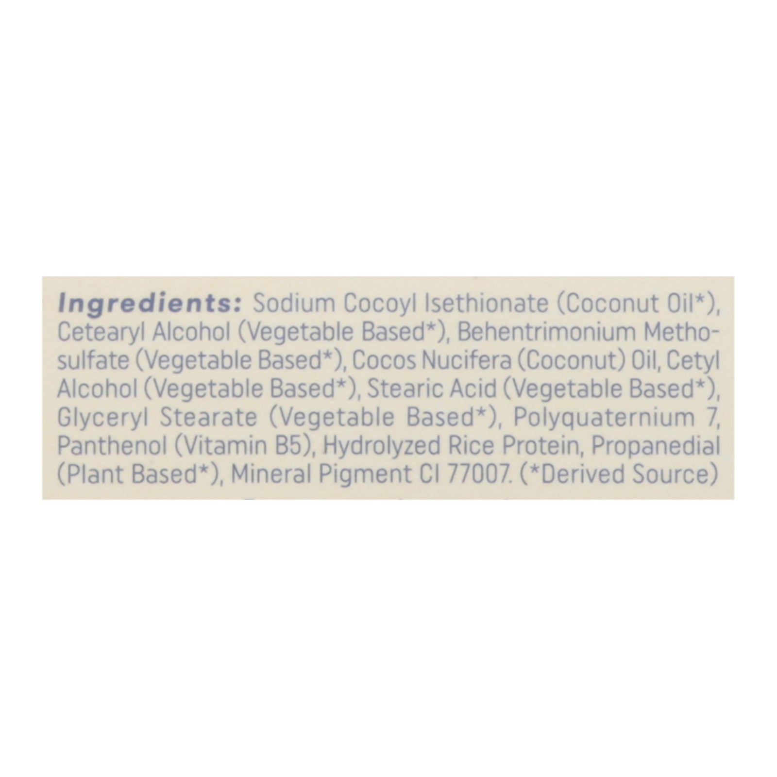 Hibar Inc - Shampoo Solid Frag Free - 1 Each-3.2 Oz