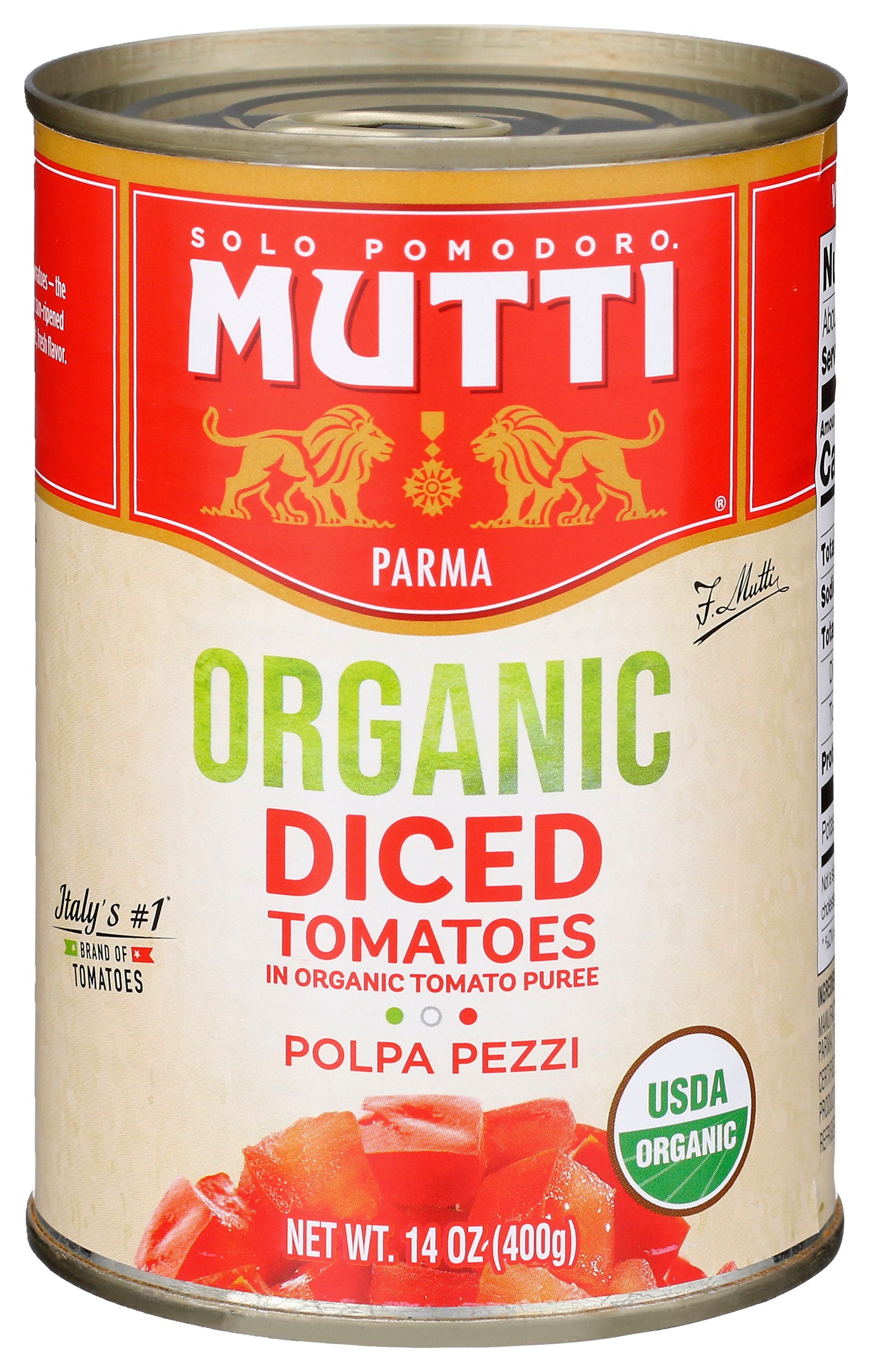 MUTTI TOMATOES DICED - Case of 6