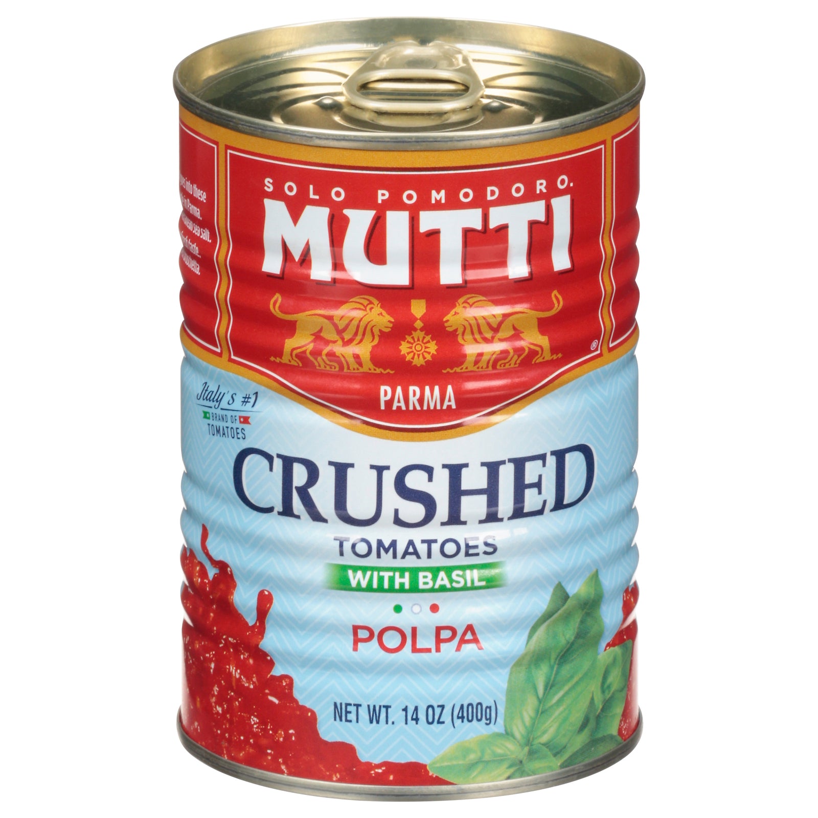 Mutti - Tomatoes Crushed Basil - CS of 12-14 OZ