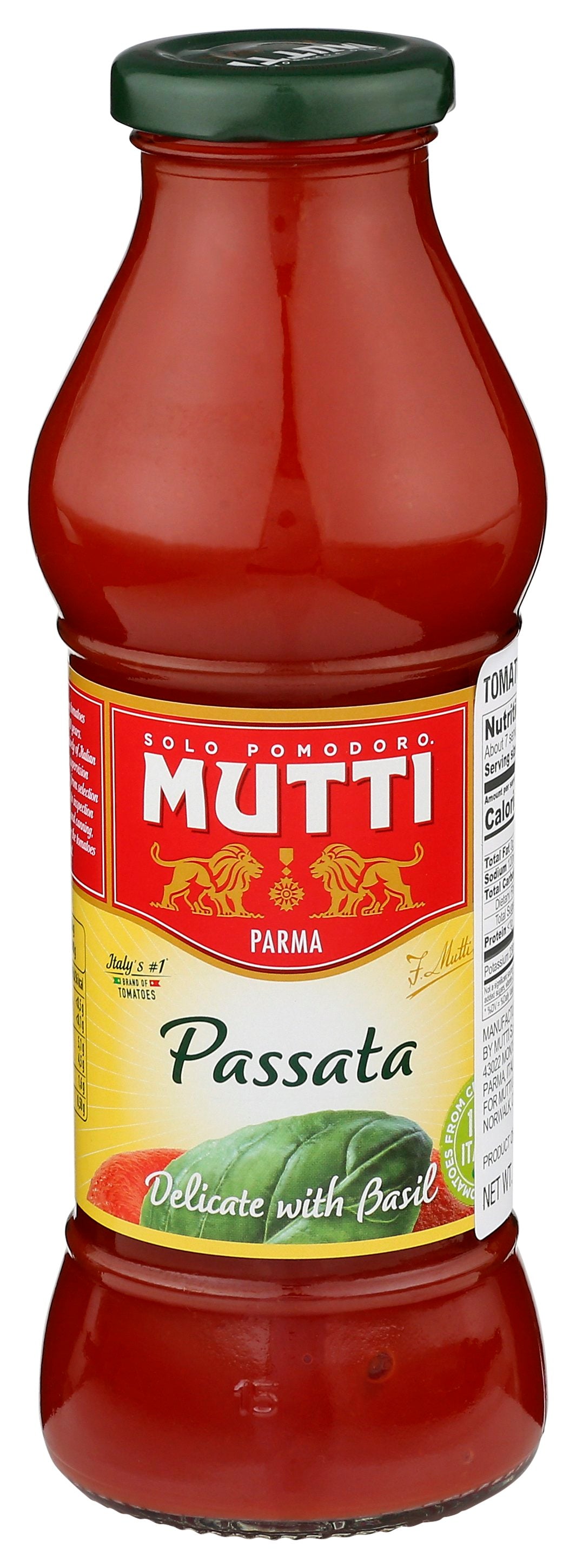 MUTTI SAUCE PASTA PUREE W BASIL - Case of 12