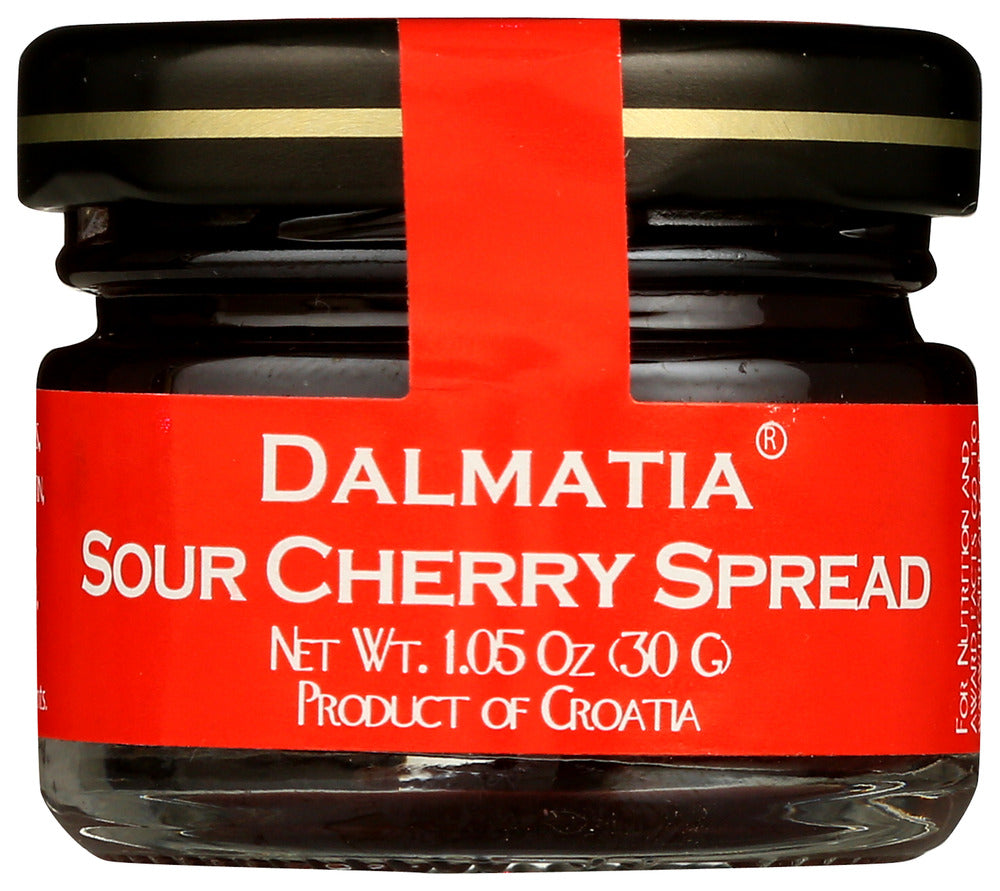 Dalmatia Sour Cherry Spread - Case of 30 - 1.05 oz