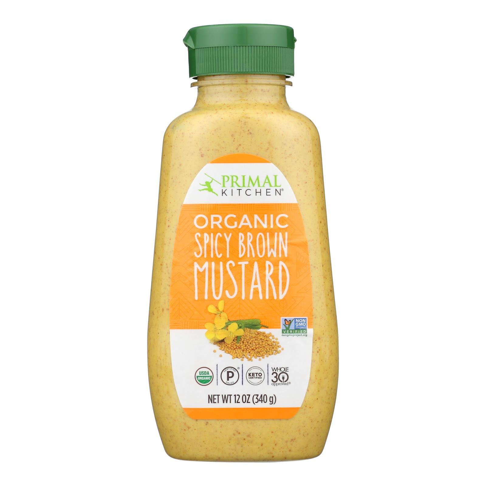 Primal Kitchen - Mustard Spicy Brown - Case Of 6-12 Oz