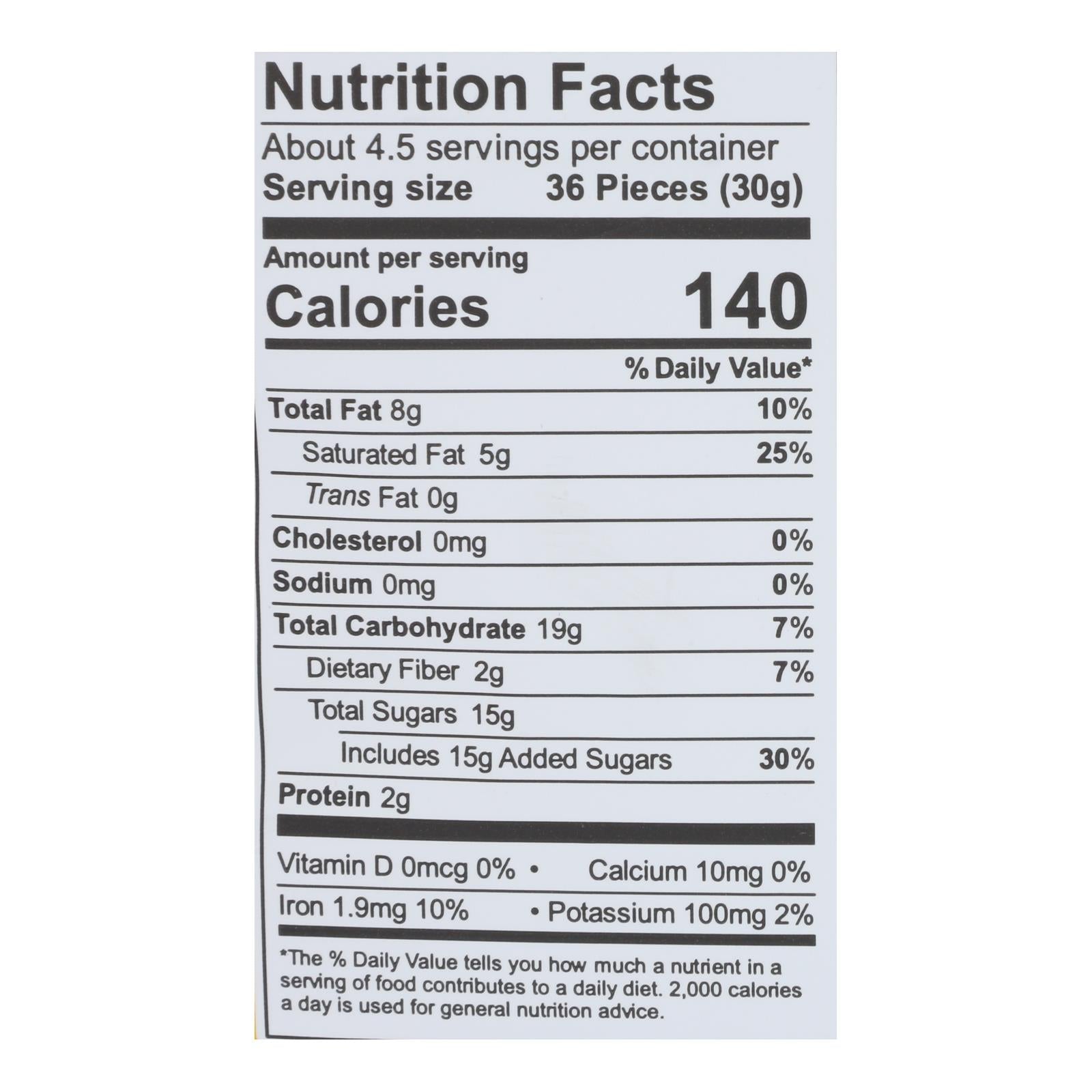 Unreal - Crispy Quinoa Chocolate Gems - Dark Chocolate - Case of 6 - 5 oz.