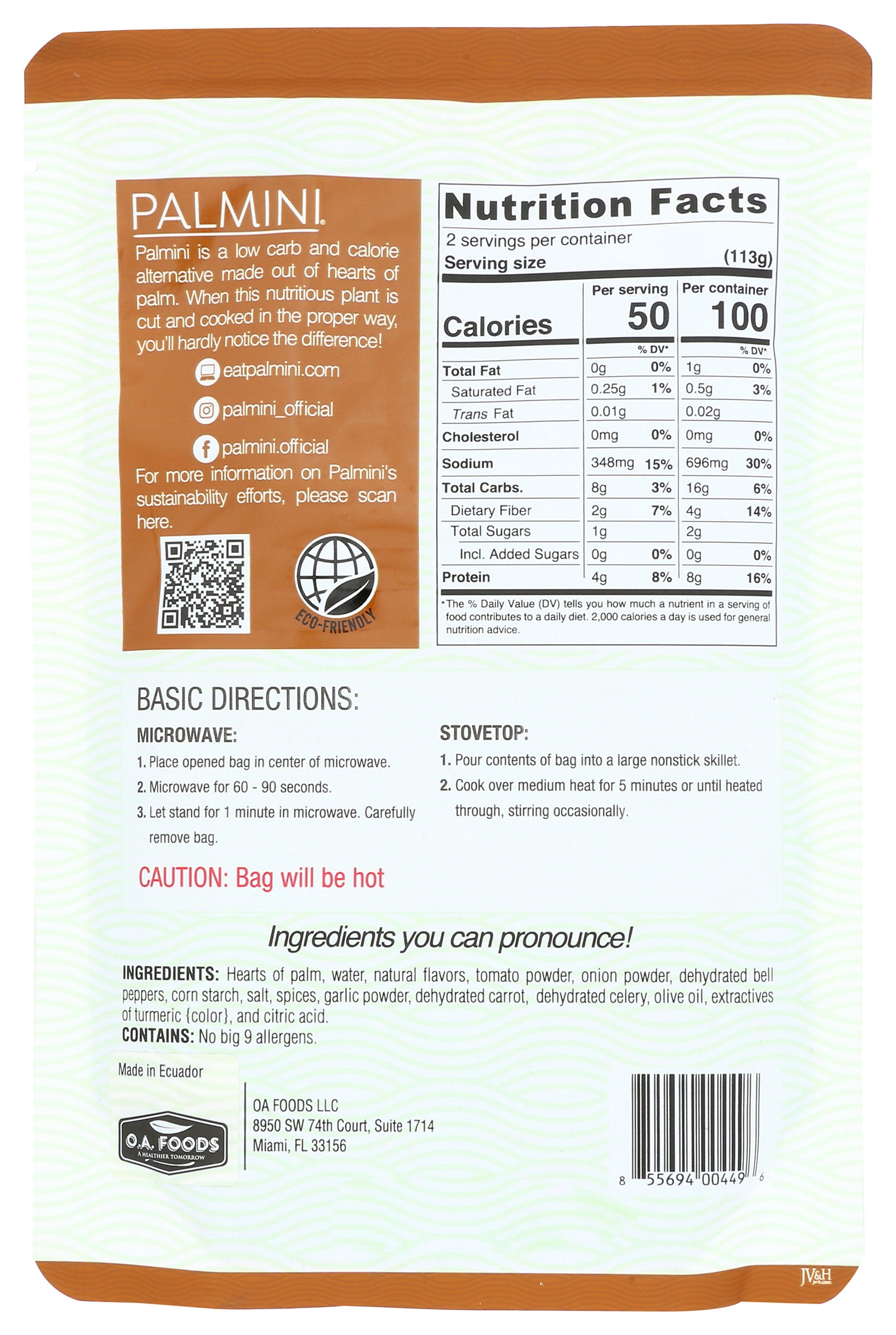 PALMINI RICE SPANISH HEARTS PLM - Case of 6