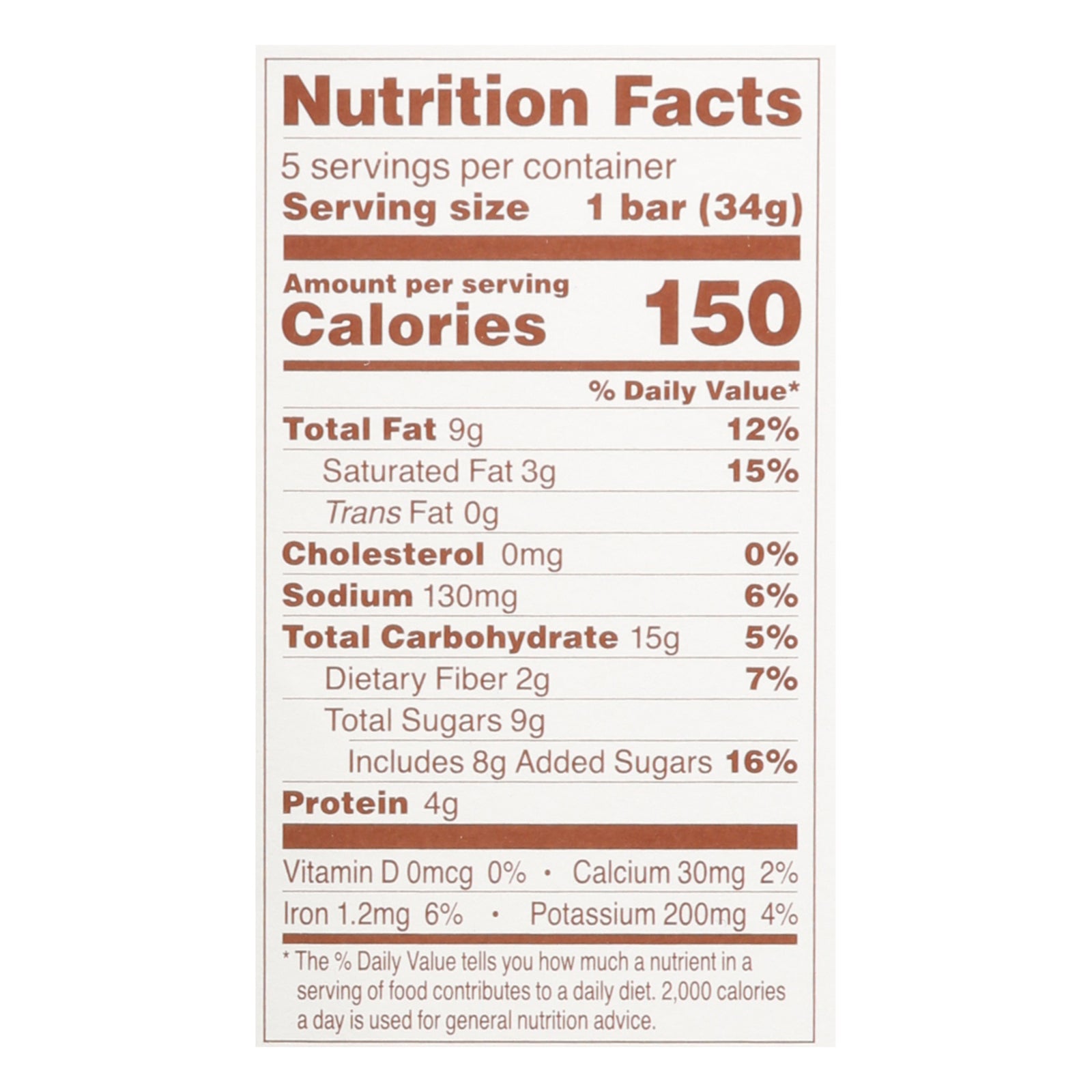 Simple Mills - Bar Sft Baked Peanut Butter Chocolate Chip - Case of 6-5.99 OZ