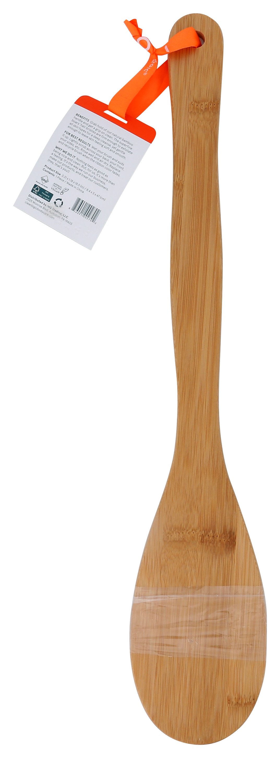 CLEANLOGIC BRUSH BATH BAMBOO SUSTAINABLE - Case of 4