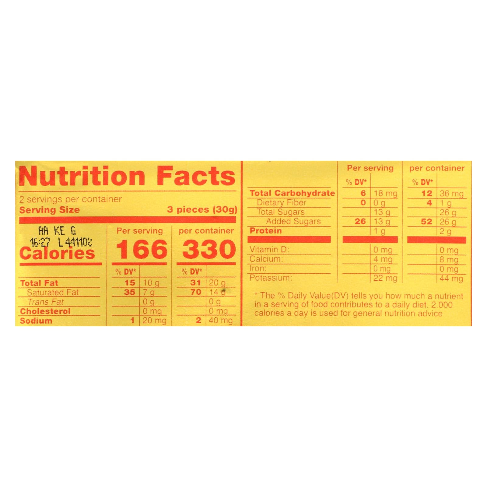 Ruger Wafers, Strawberry - Case Of 12 - 2.125 Oz