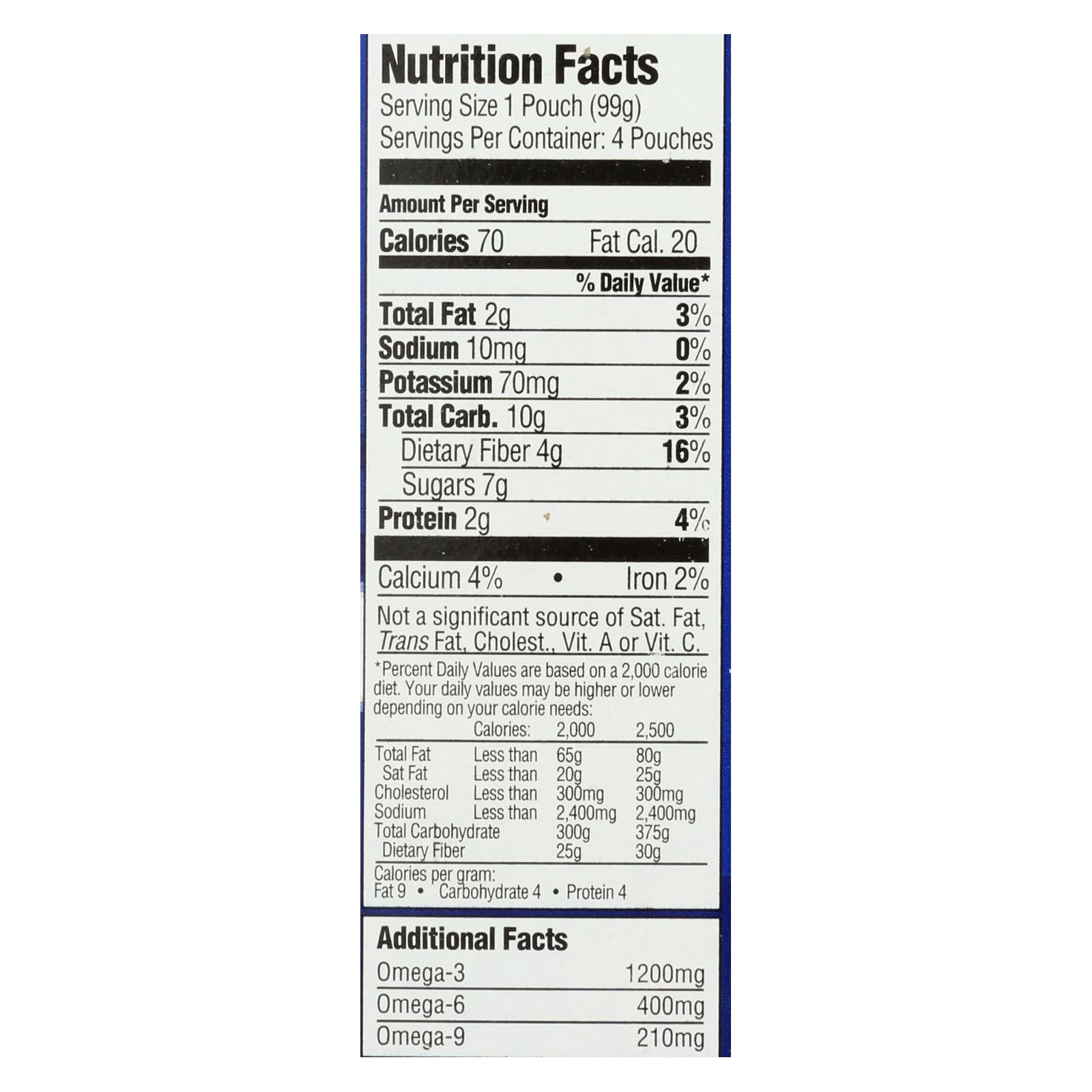 Mamma Chia Organic Chia Squeeze Vitality Snack - Case Of 6 - 4/3.5 Oz