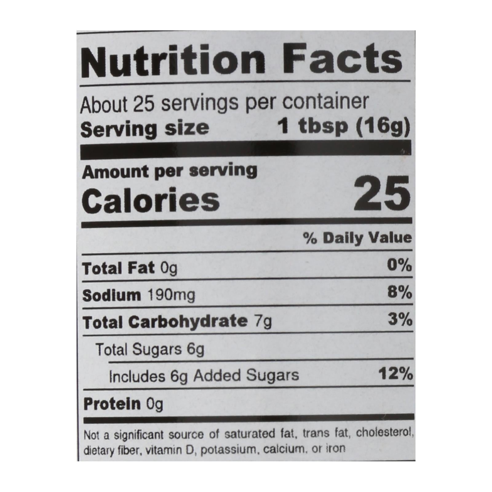 Rib Rack Marinara - Pork - Case of 6 - 14 oz