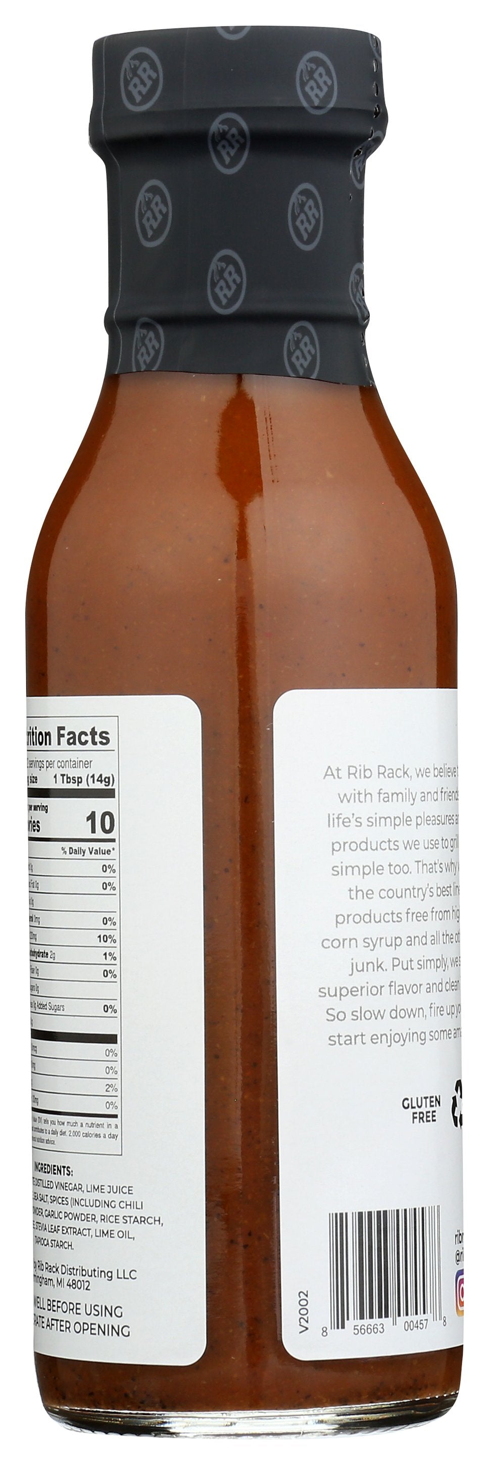 RIB RACK MARINADE CHILI LIME SF - Case of 6