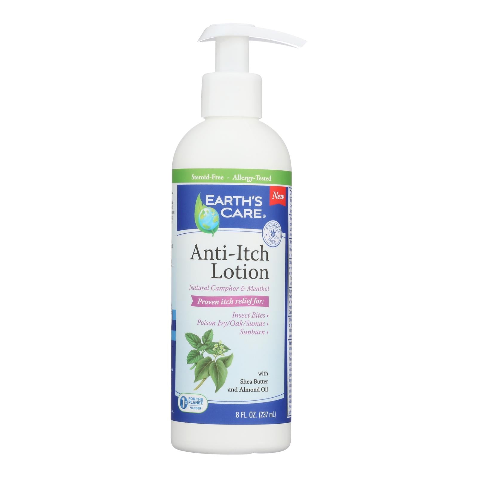 Earth's Care - Lotion Anit-itch - 1 Each-8 Fz