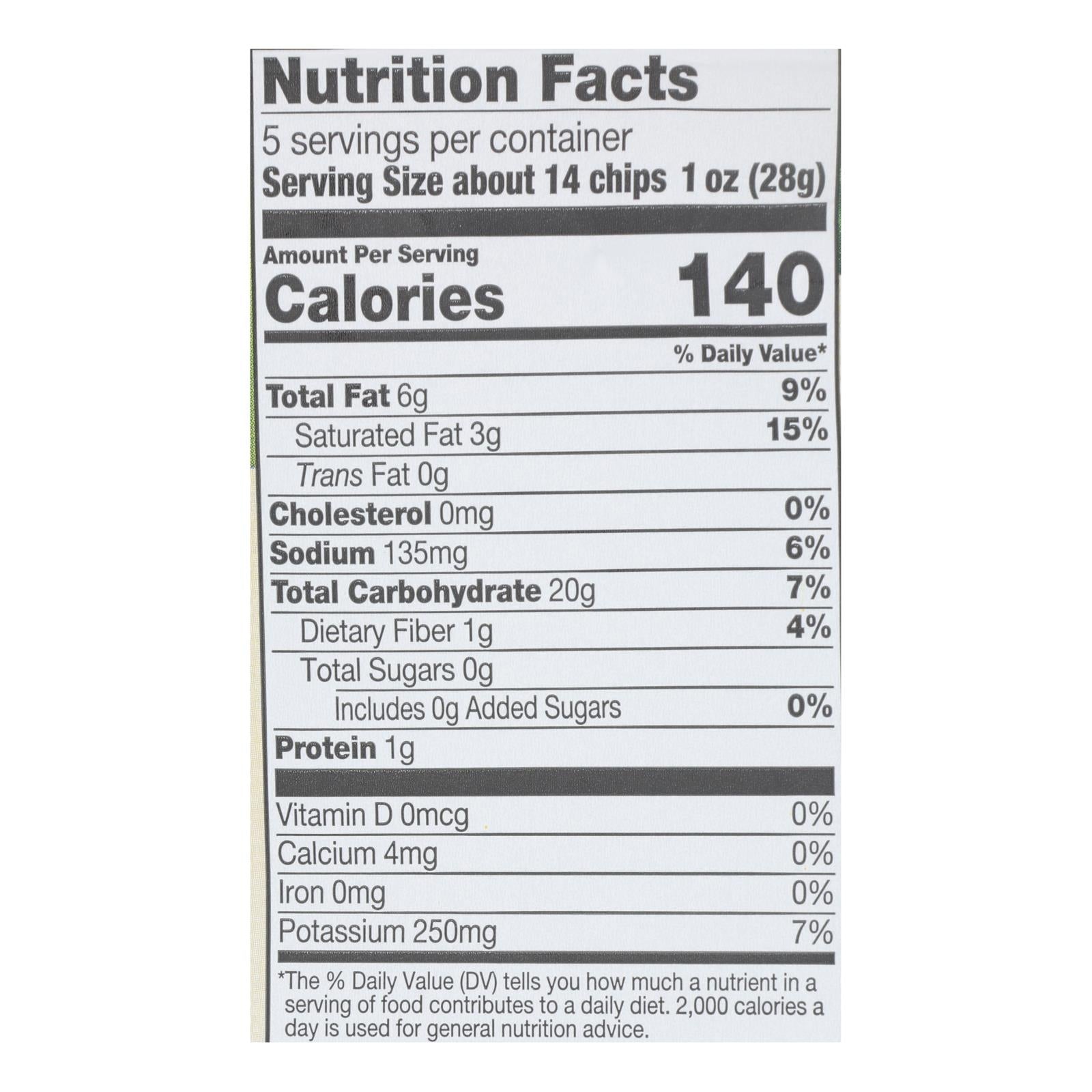 Barnana - Plntn Chips Acaplco Lme - Case Of 6-5 Oz